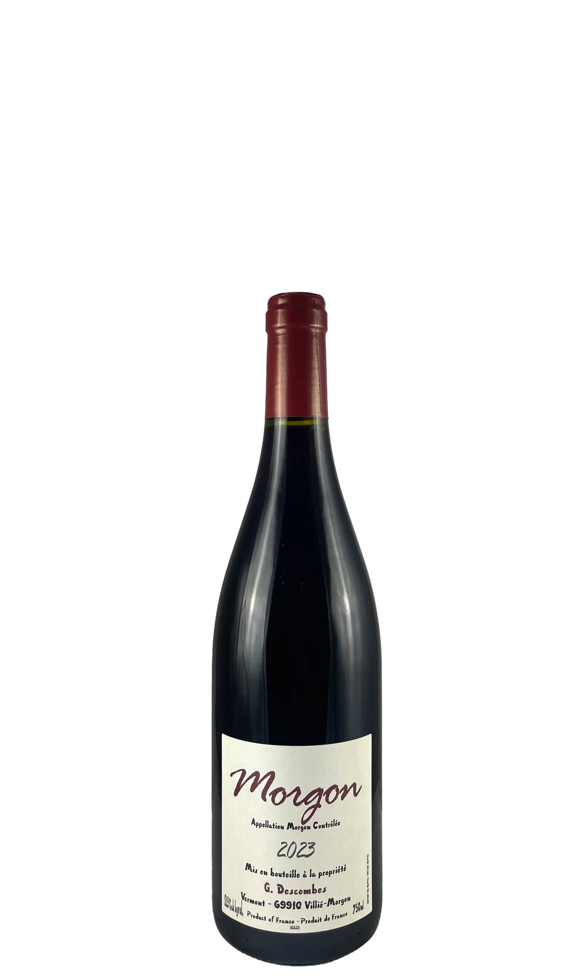 Bottle of Georges Descombes, Morgon, 2023 - Red Wine - Flatiron Wines & Spirits - New York