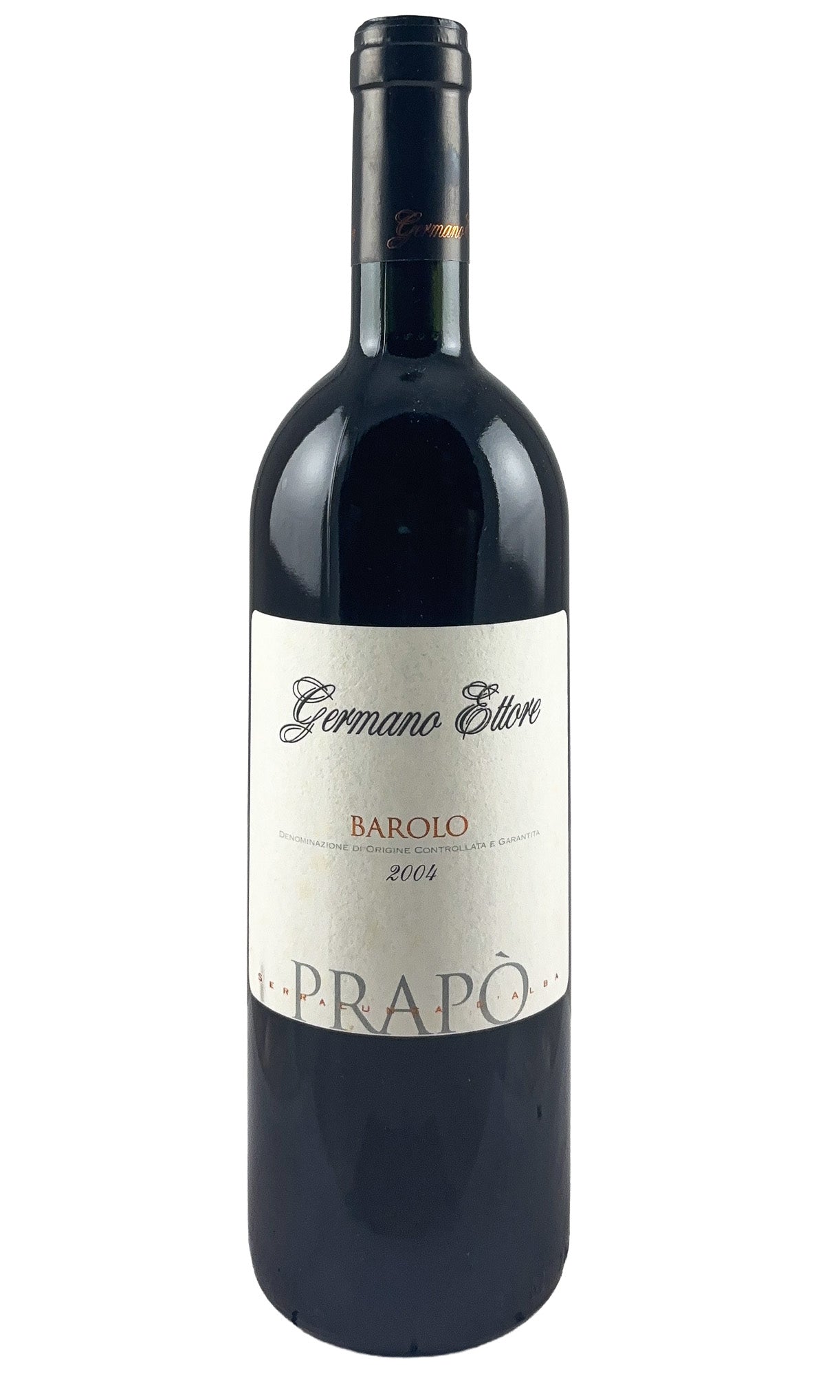 Bottle of Germano Ettore, Barolo Prapo, 2004 - Red Wine - Flatiron Wines & Spirits - New York