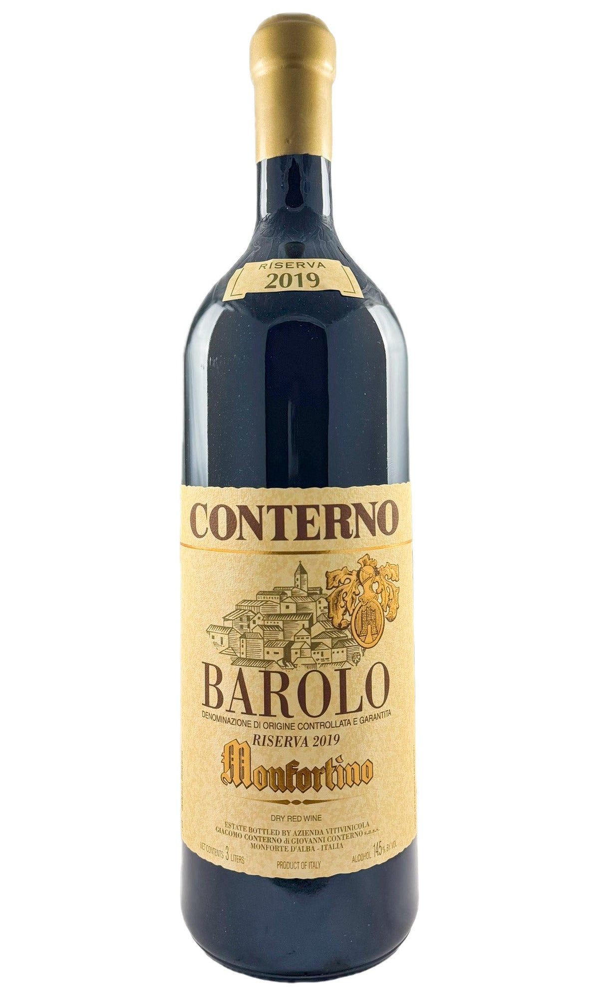 Bottle of Giacomo Conterno, Barolo Monfortino Riserva, 2019 (3L) - Red Wine - Flatiron Wines & Spirits - New York