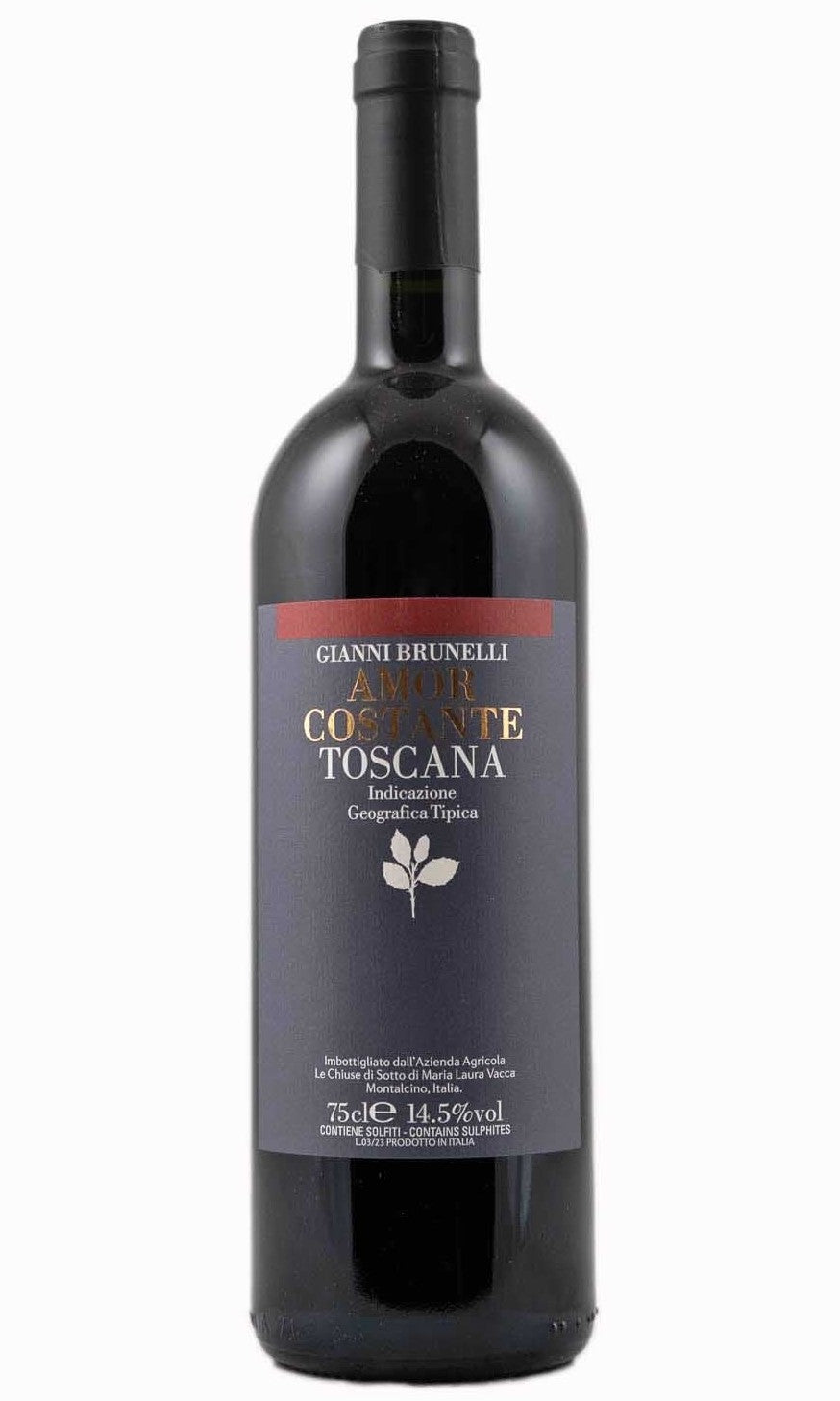 Bottle of Gianni Brunelli, Amor Costante IGT Toscana, 2023 - Red Wine - Flatiron Wines & Spirits - New York
