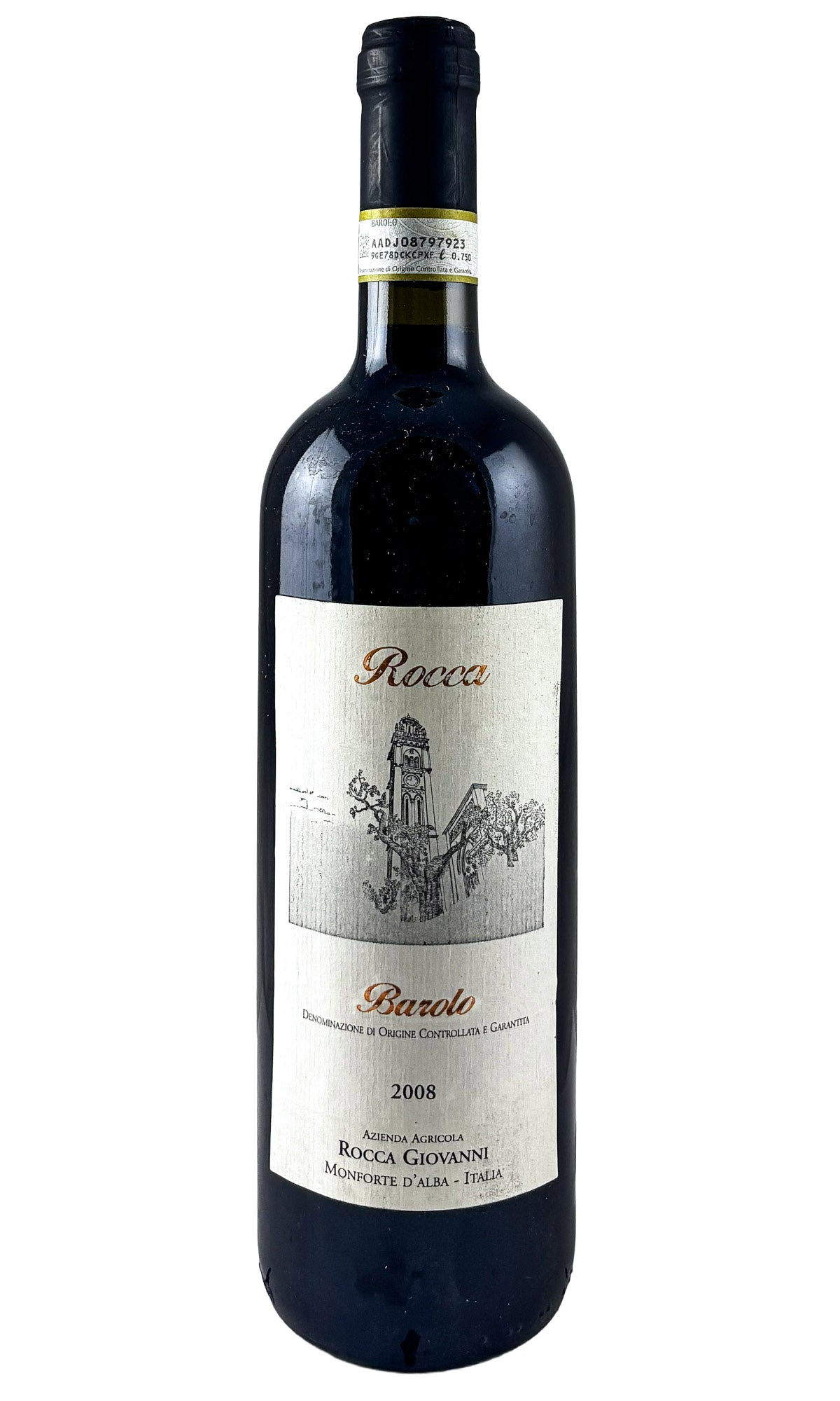 Bottle of Giovanni Rocca, Barolo, 2008 - Red Wine - Flatiron Wines & Spirits - New York