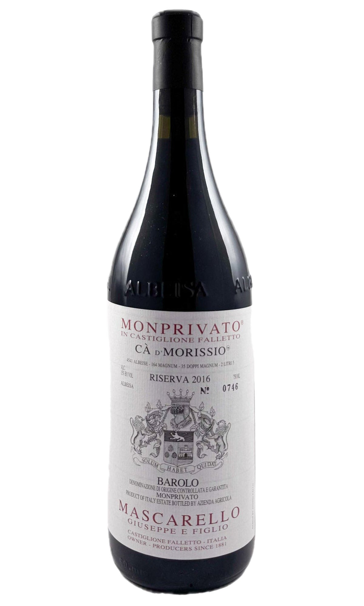 Bottle of Giuseppe Mascarello, Monprivato Ca' d' Morissio, 2016 - Red Wine - Flatiron Wines & Spirits - New York