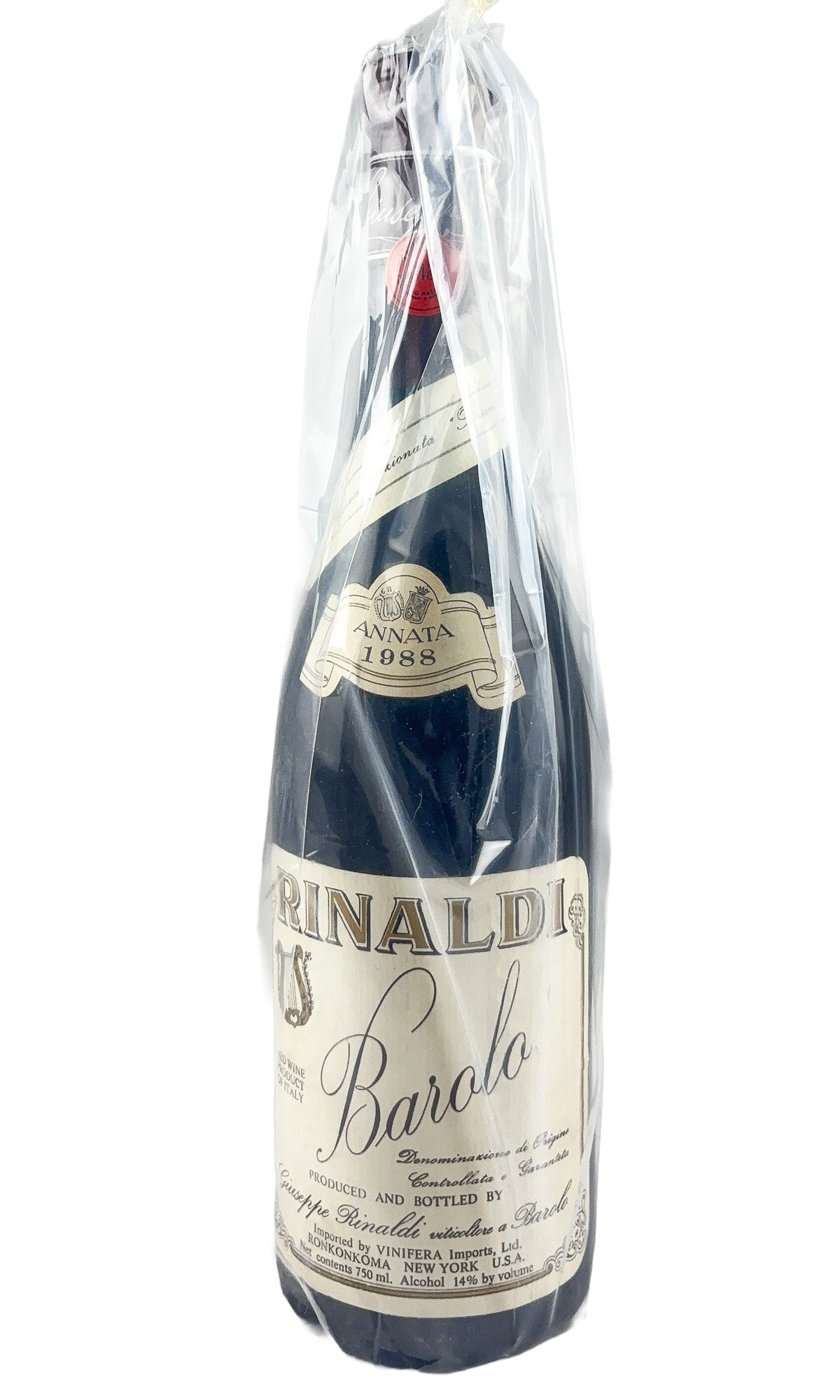 Bottle of Giuseppe Rinaldi, Barolo Brunate Riserva, 1988 - Red Wine - Flatiron Wines & Spirits - New York