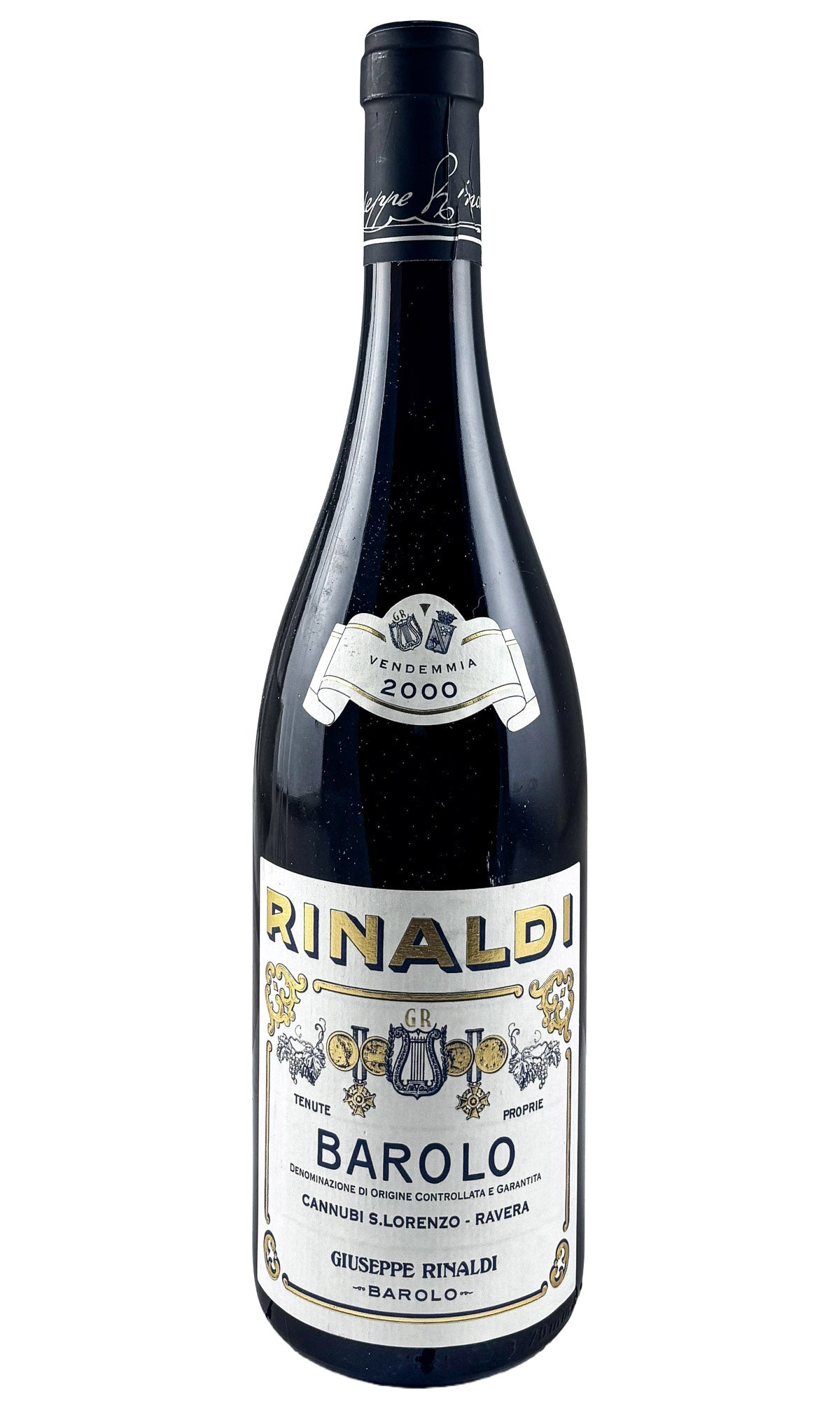 Bottle of Giuseppe Rinaldi, Barolo Cannubi-San Lorenzo, 2000 - Red Wine - Flatiron Wines & Spirits - New York