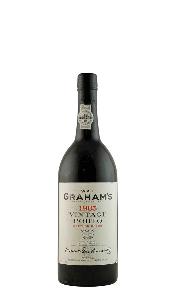 Bottle of Graham's, Vintage Port, 1985 - Fortified Wine - Flatiron Wines & Spirits - New York