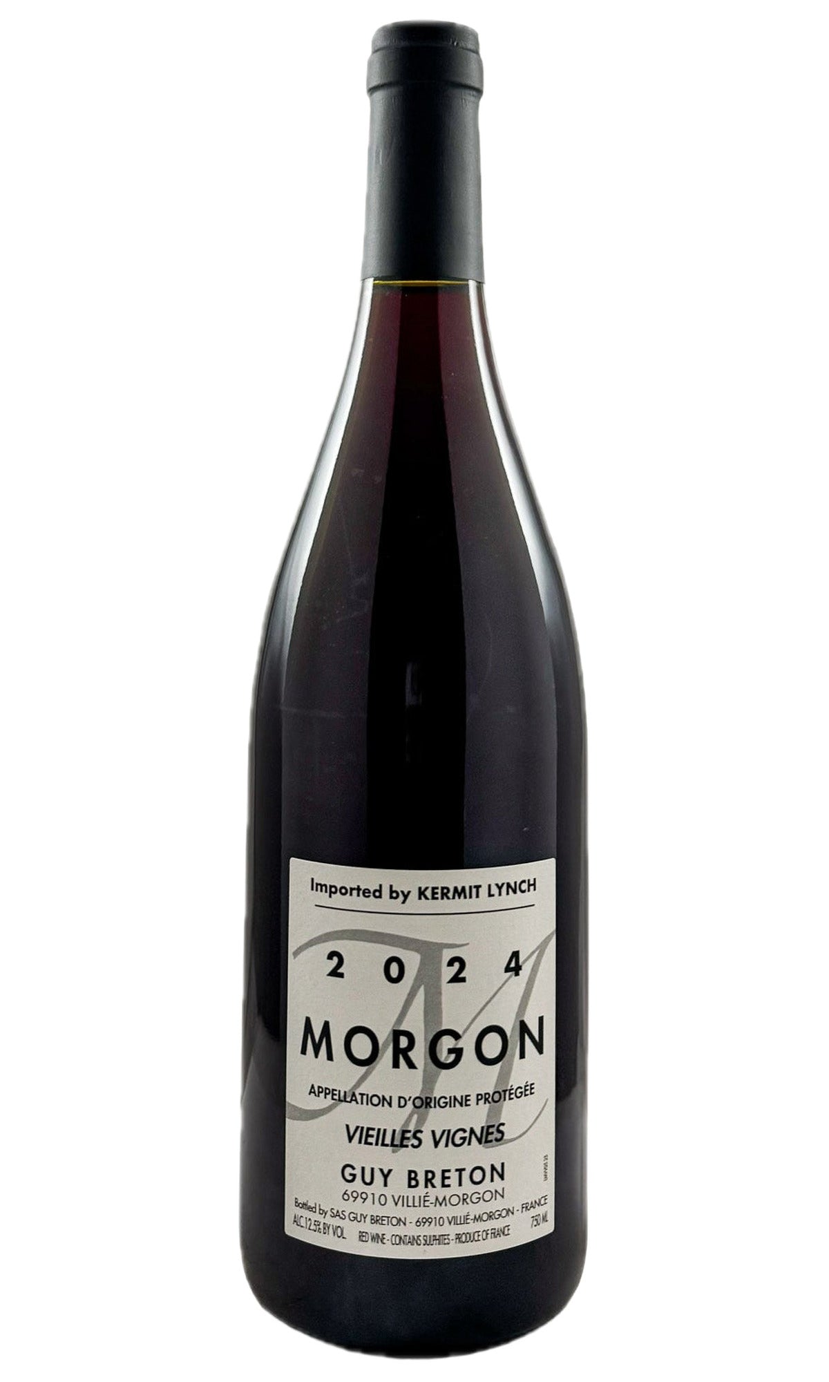 Bottle of Guy Breton, Morgon Vieilles Vignes, 2024 - Red Wine - Flatiron Wines & Spirits - New York