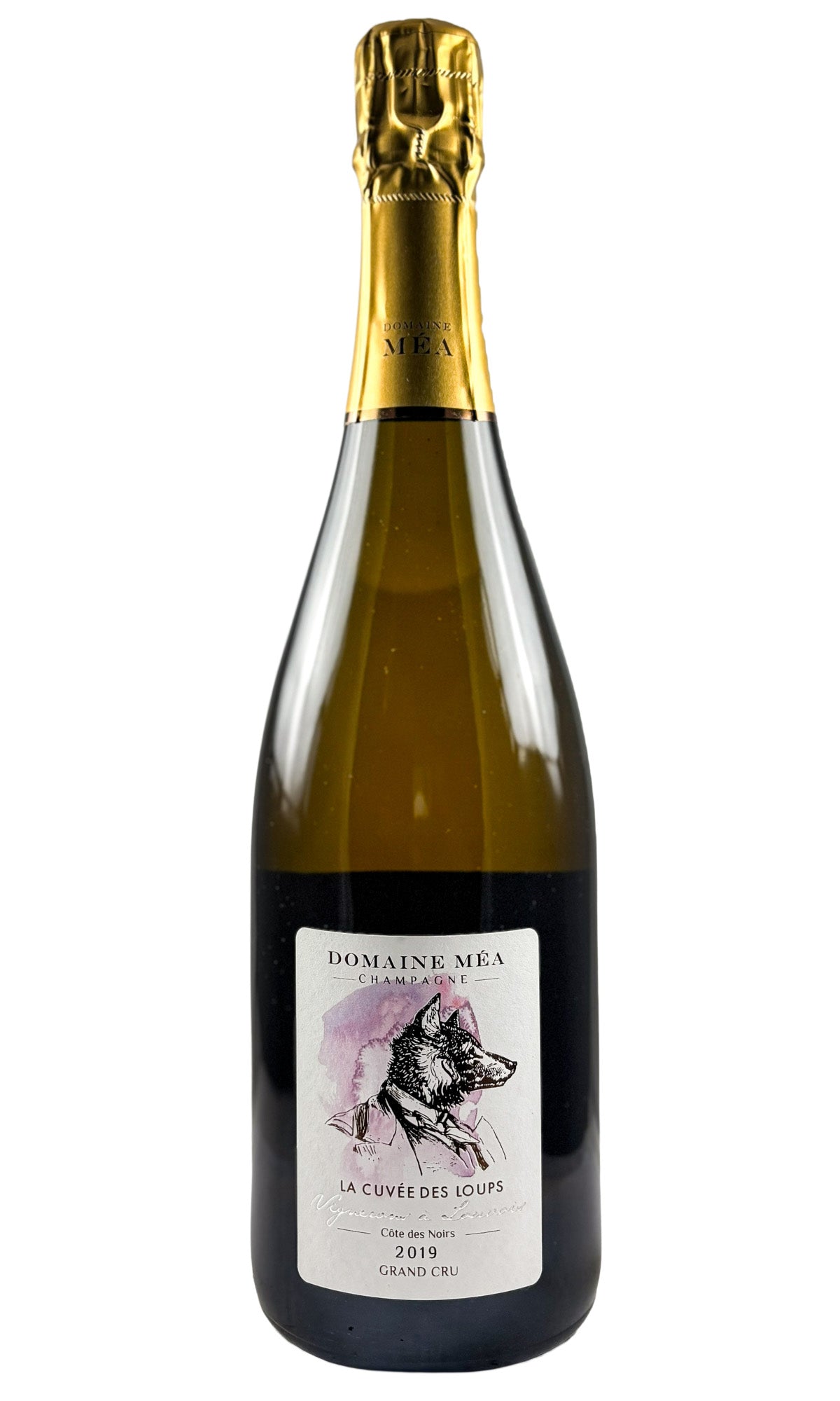 Bottle of Guy Mea, Champagne Cuvee des Loups, 2019 - Sparkling Wine - Flatiron Wines & Spirits - New York