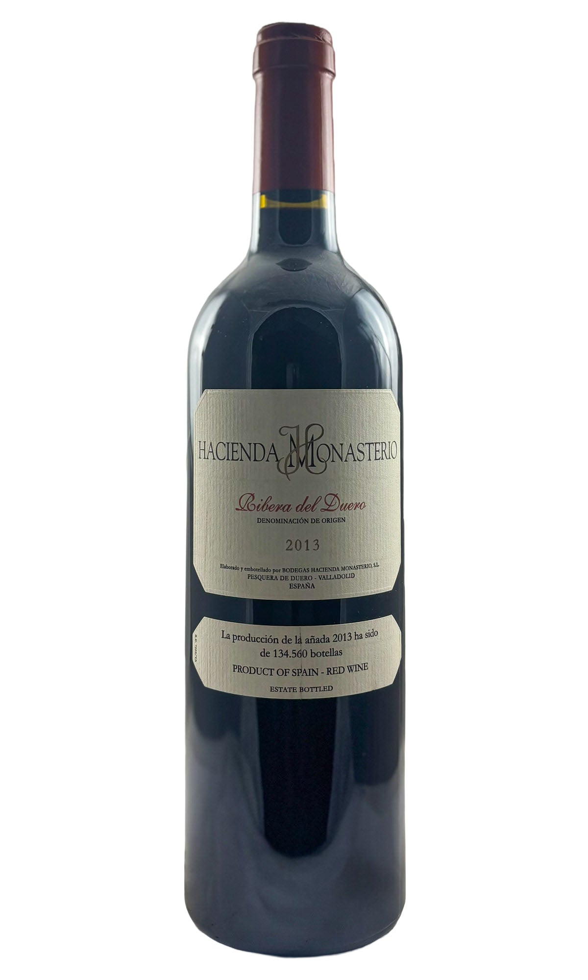 Bottle of Hacienda Monasterio, Ribera del Duero Crianza, 2013 - Red Wine - Flatiron Wines & Spirits - New York