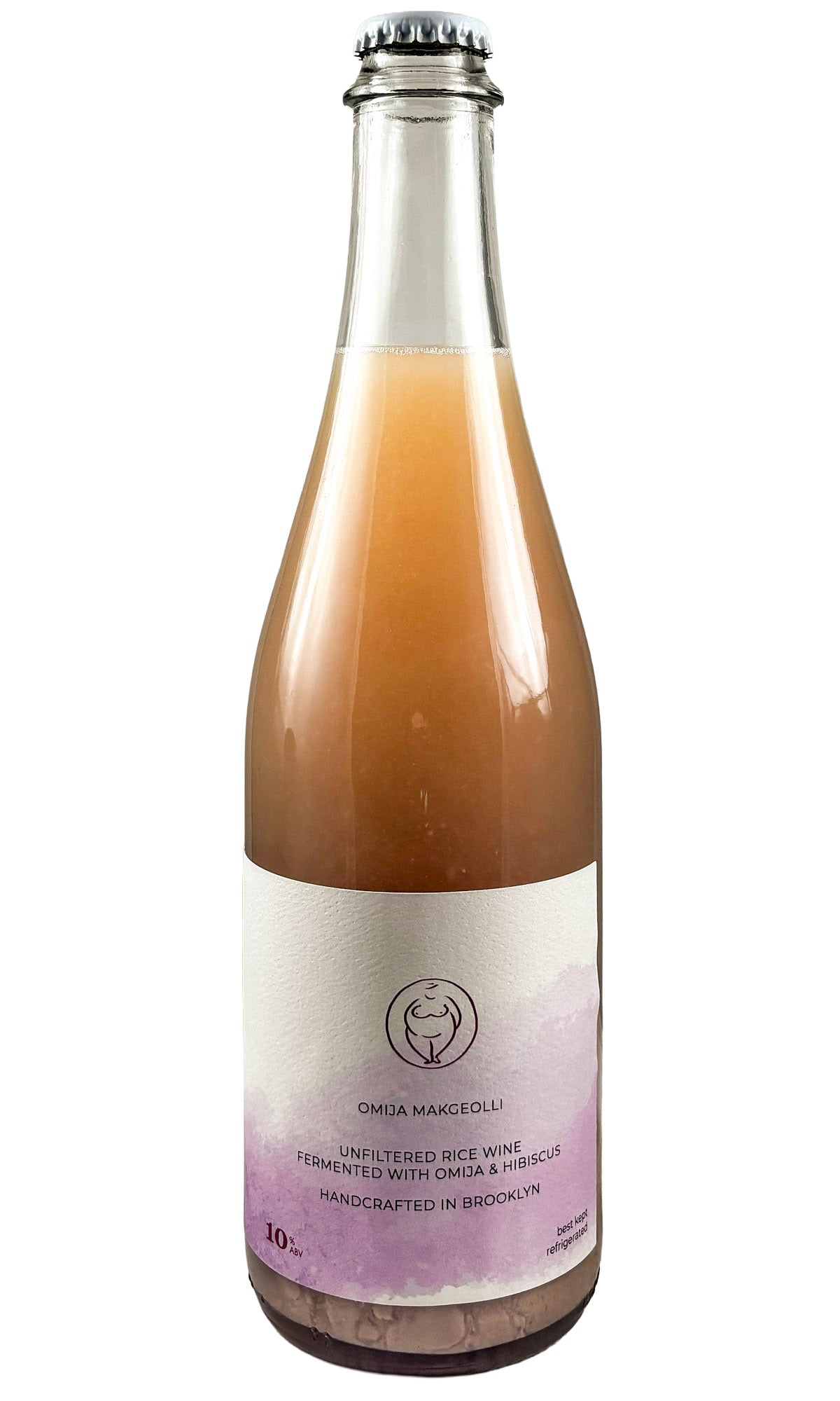 Bottle of Hana Makgeolli, Unfiltered Rice Wine Omija Makgeolli, NV (500ml) - Sake - Flatiron Wines & Spirits - New York