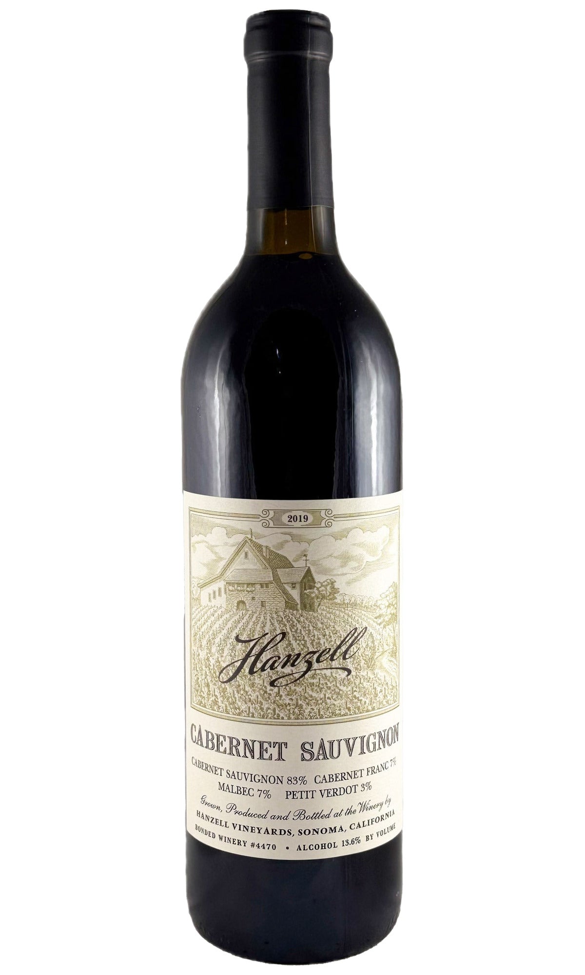 Bottle of Hanzell Vineyards, Cabernet Sauvignon, 2019 - Red Wine - Flatiron Wines & Spirits - New York