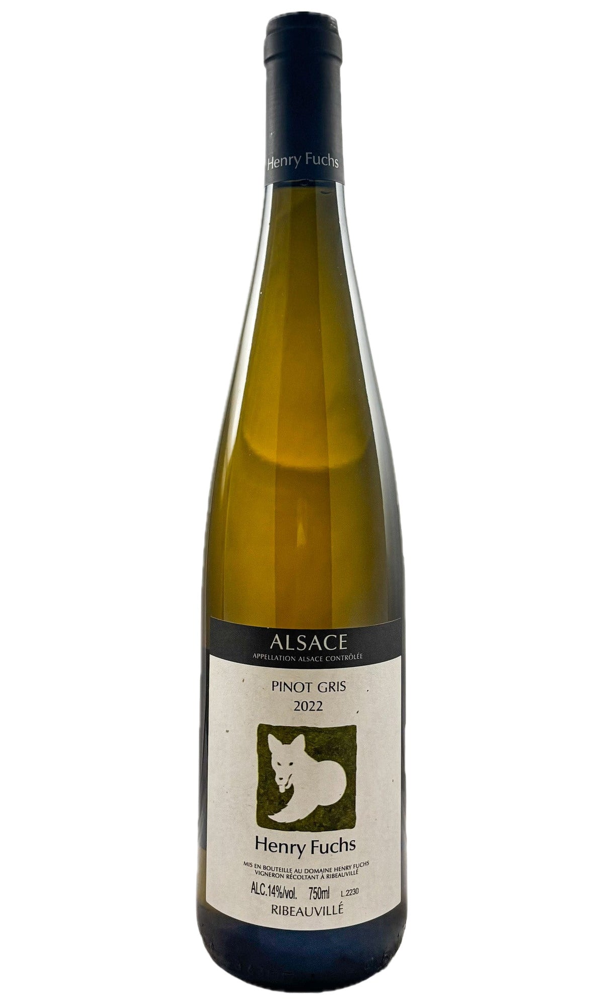 Bottle of Henry Fuchs, Pinot Gris, 2022 - White Wine - Flatiron Wines & Spirits - New York