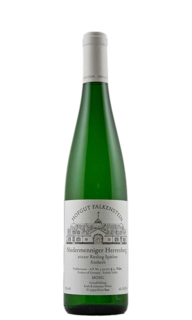 Bottle of Hofgut Falkenstein, Niedermenniger Herrenberg Riesling Spatlese Feinherb Palm AP-3, 2022 - White Wine - Flatiron Wines & Spirits - New York