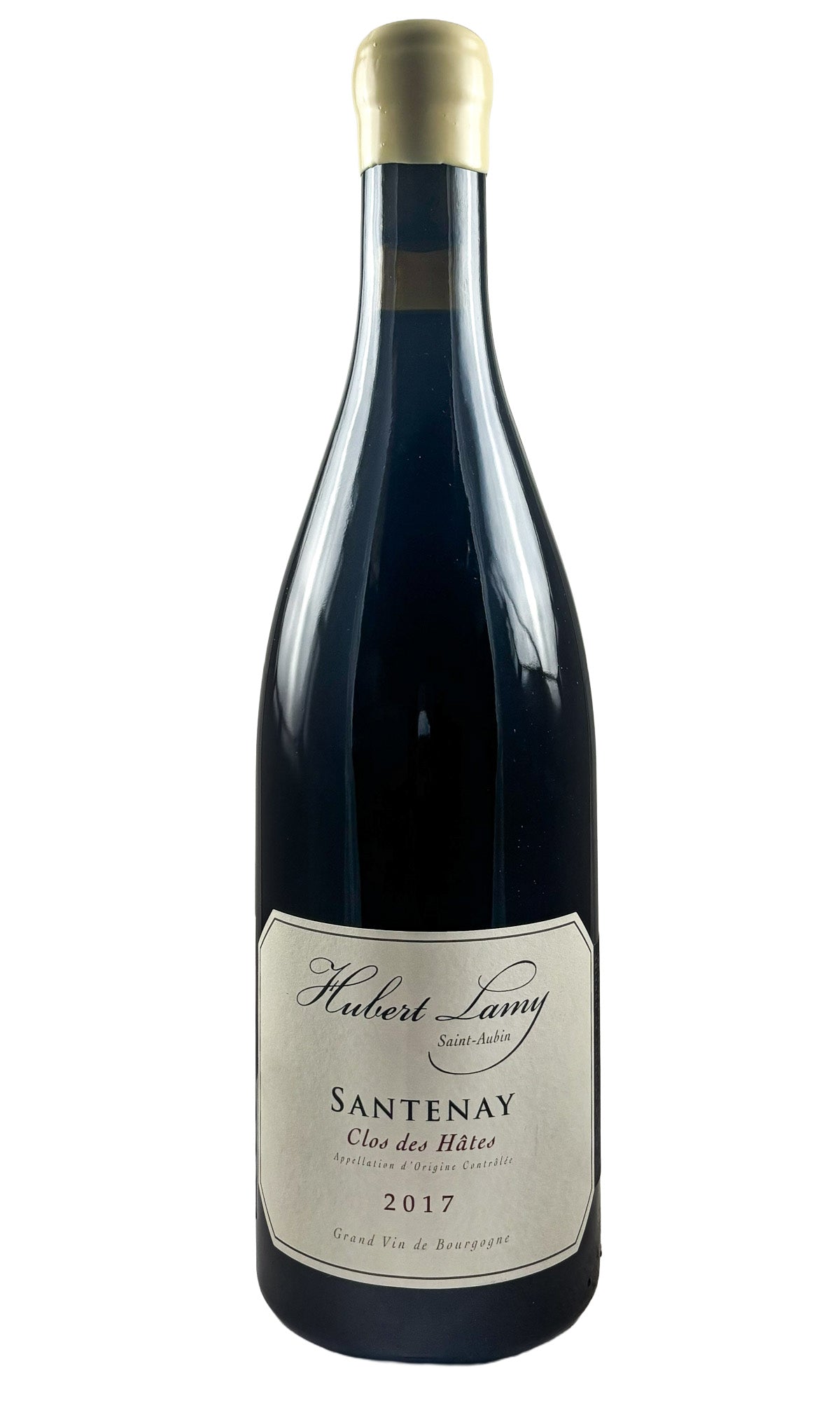Bottle of Hubert Lamy, Santenay "Clos des Hates" Rouge, 2017 - Red Wine - Flatiron Wines & Spirits - New York