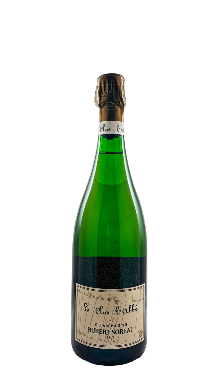 Hubert Soreau, Champagne Brut Nature Le Clos de l'Abbe, 2013