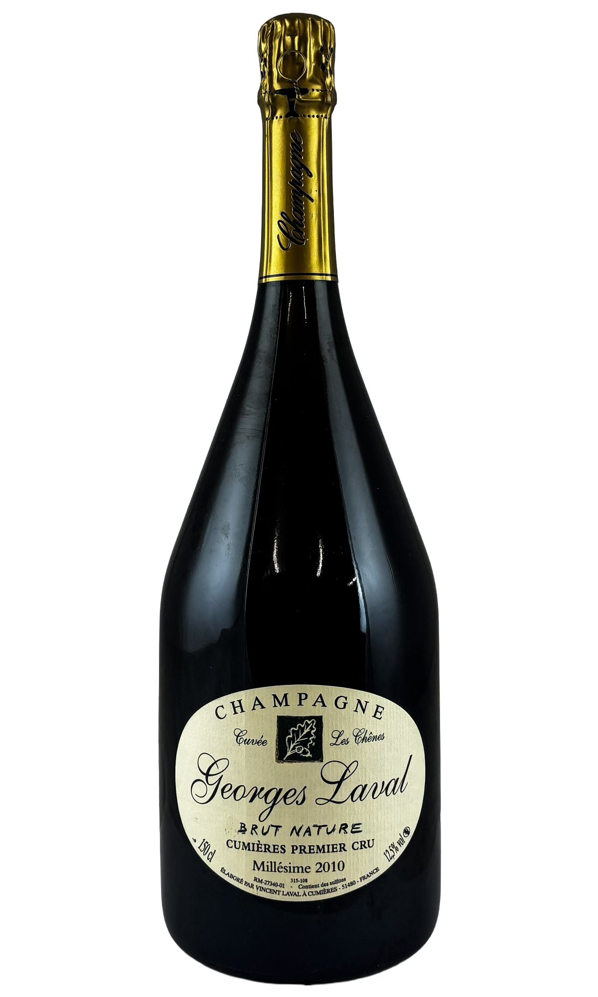 Georges Laval, Champagne 1er Cru Brut Nature Les Chenes, 2010 (1.5L)