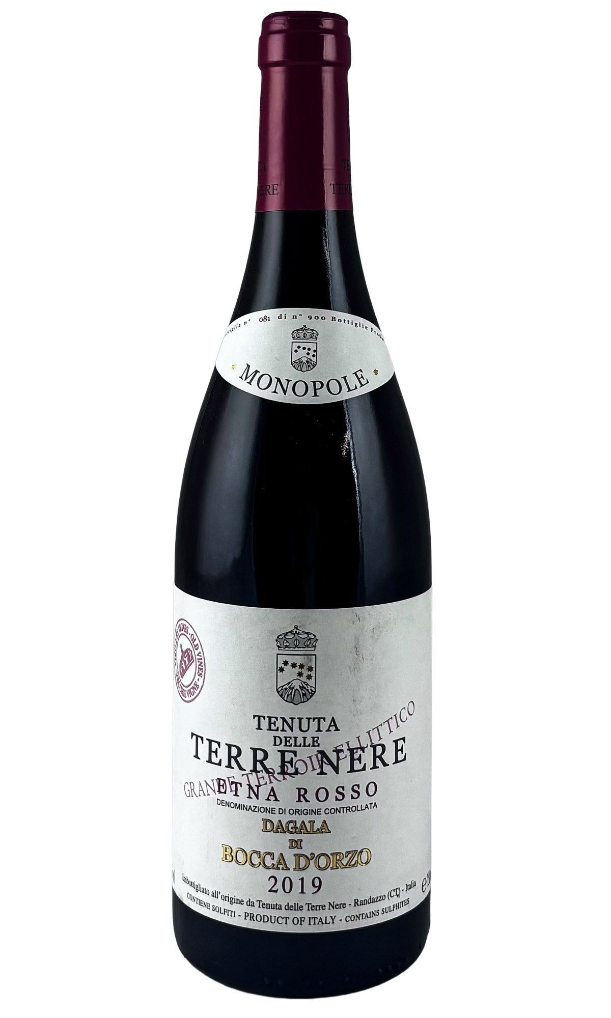 Tenuta delle Terre Nere, Etna Rosso Dagala di Bocca D'Orzo', 2019