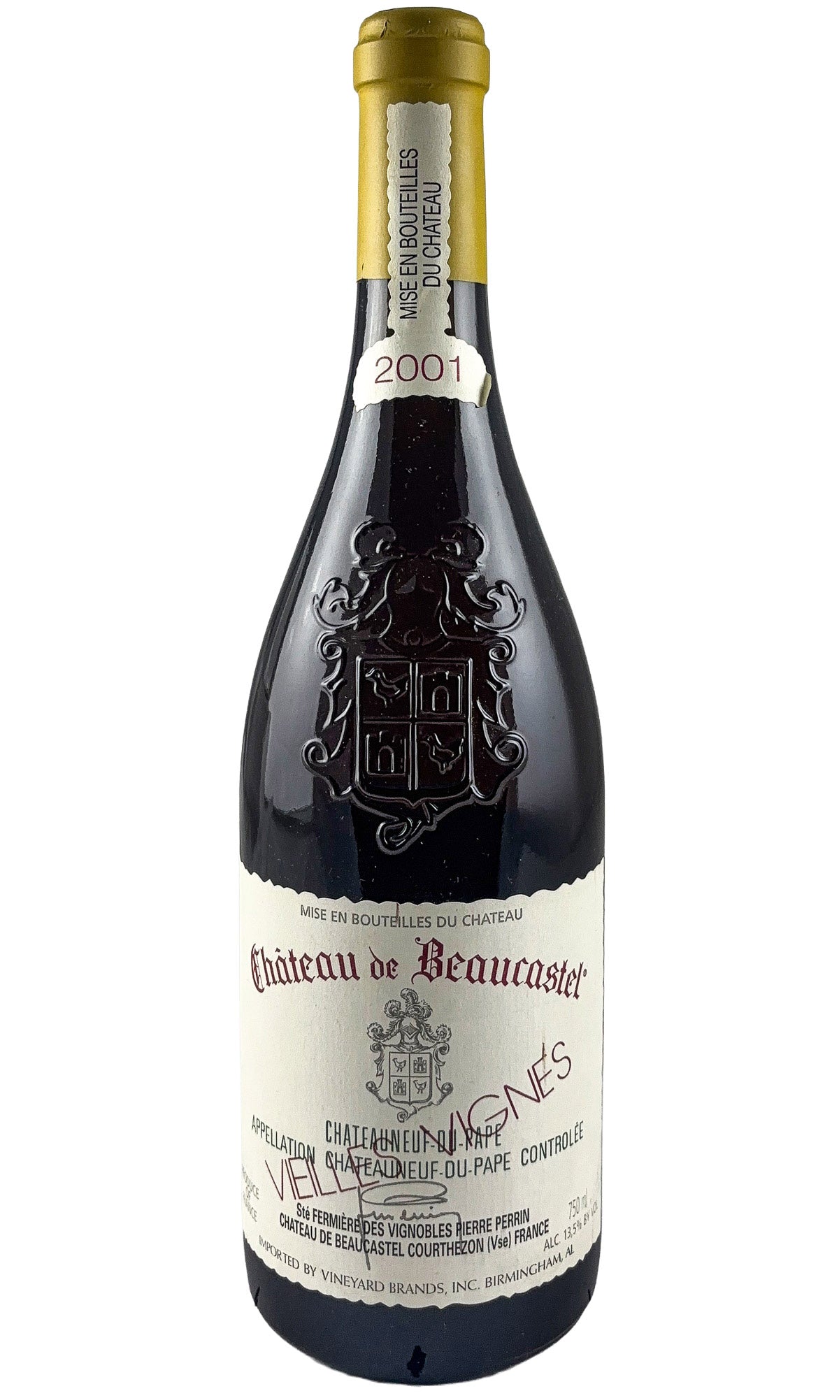 Chateau Beaucastel, Chateauneuf-du-Pape Roussanne Vieilles Vignes, 2001