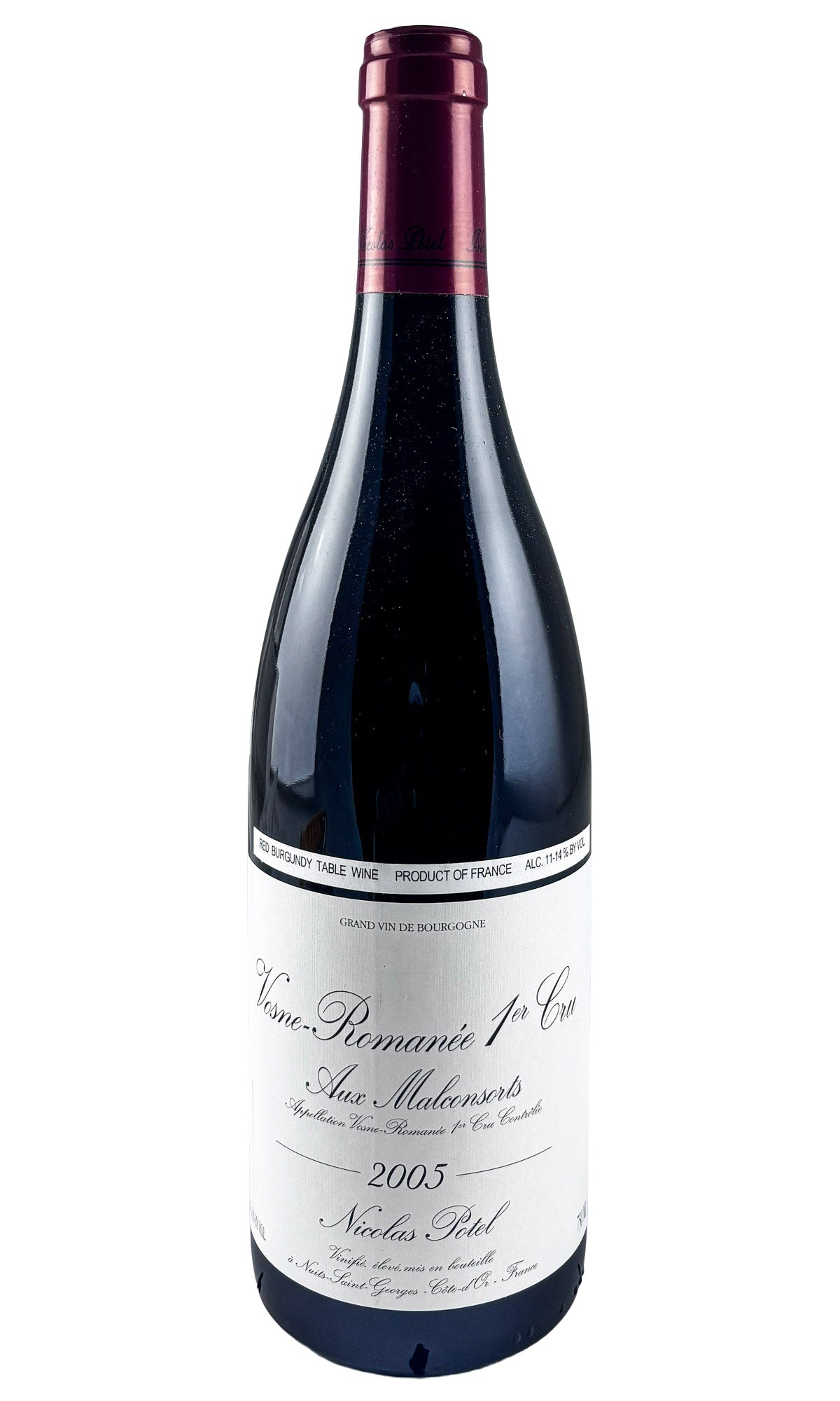 Nicolas Potel, Vosne-Romanée 1er Cru Les Malconsorts, 2005