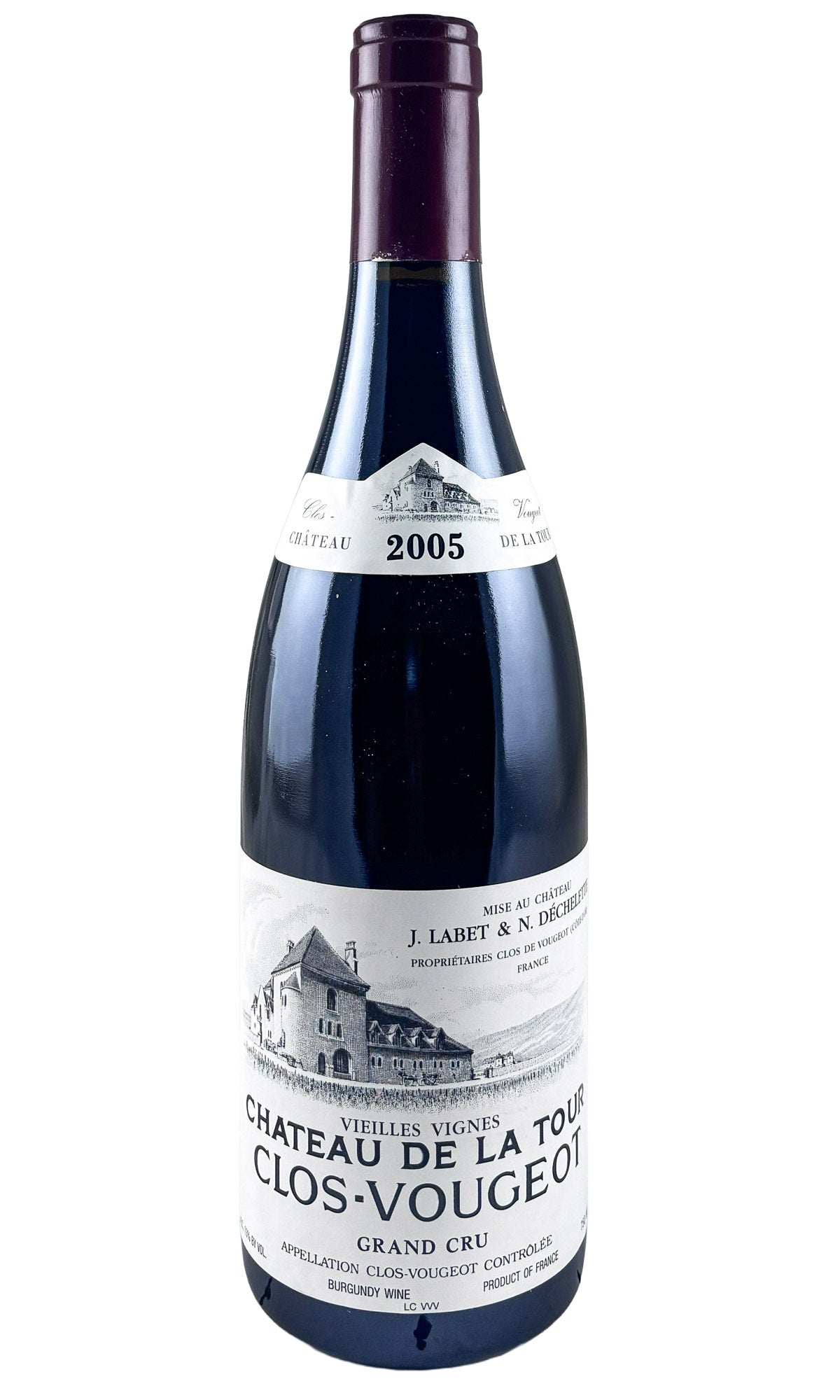 Chateau de la Tour, Clos de Vougeot Grand Cru Vieilles Vignes, 2005