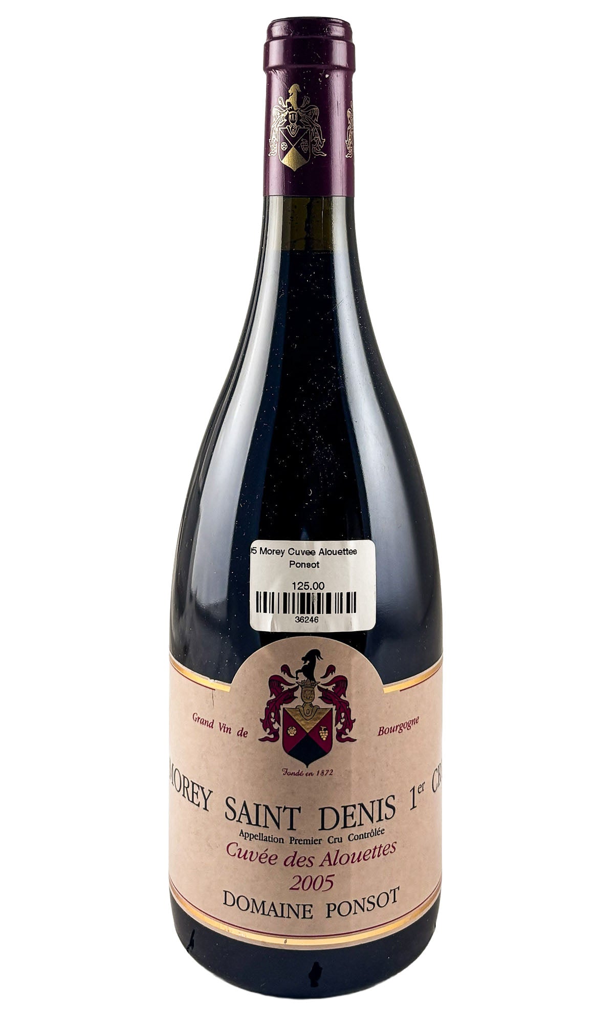 Ponsot, Morey-Saint-Denis 1er Cru Les Alouettes, 2005