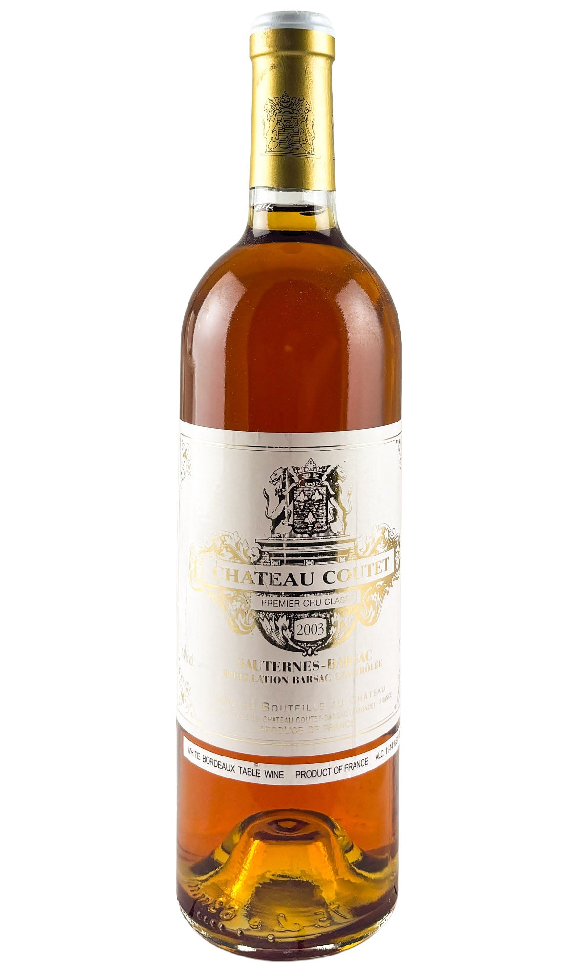 Chateau Coutet, Sauternes, 2003