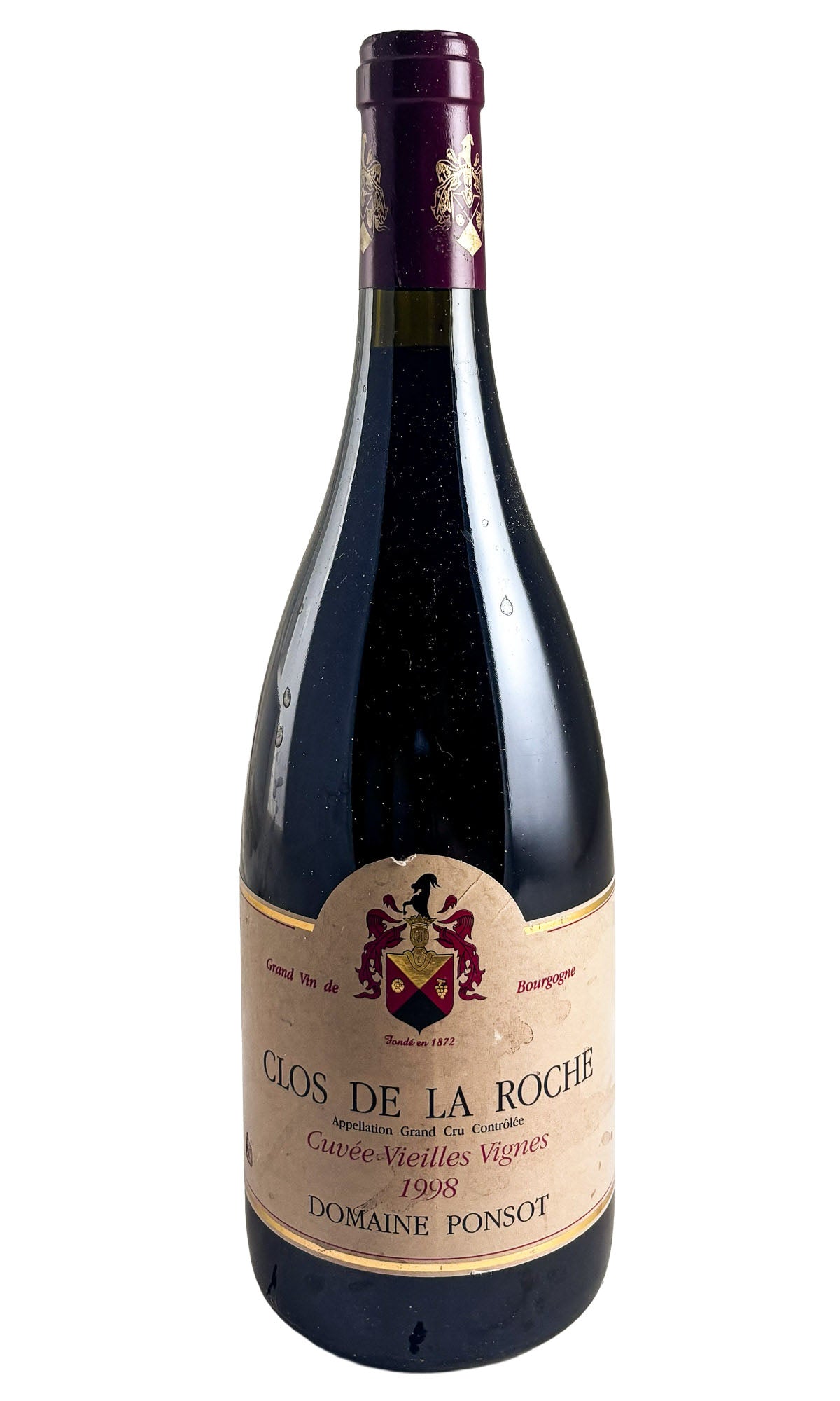 Ponsot, Clos de la Roche Grand Cru Cuvee Vieilles Vignes, 1998