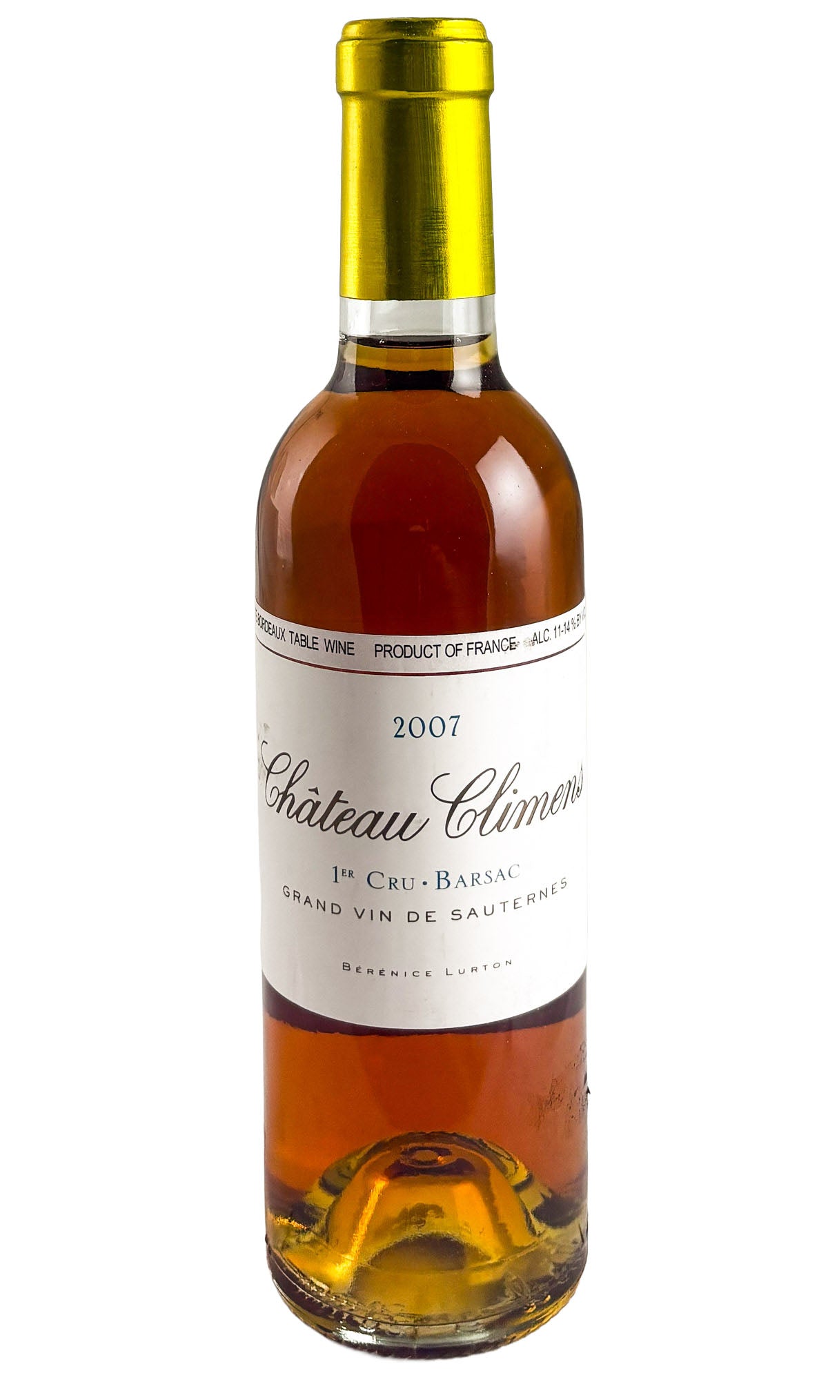 Chateau Climens, Sauternes, 2007 (375ml)