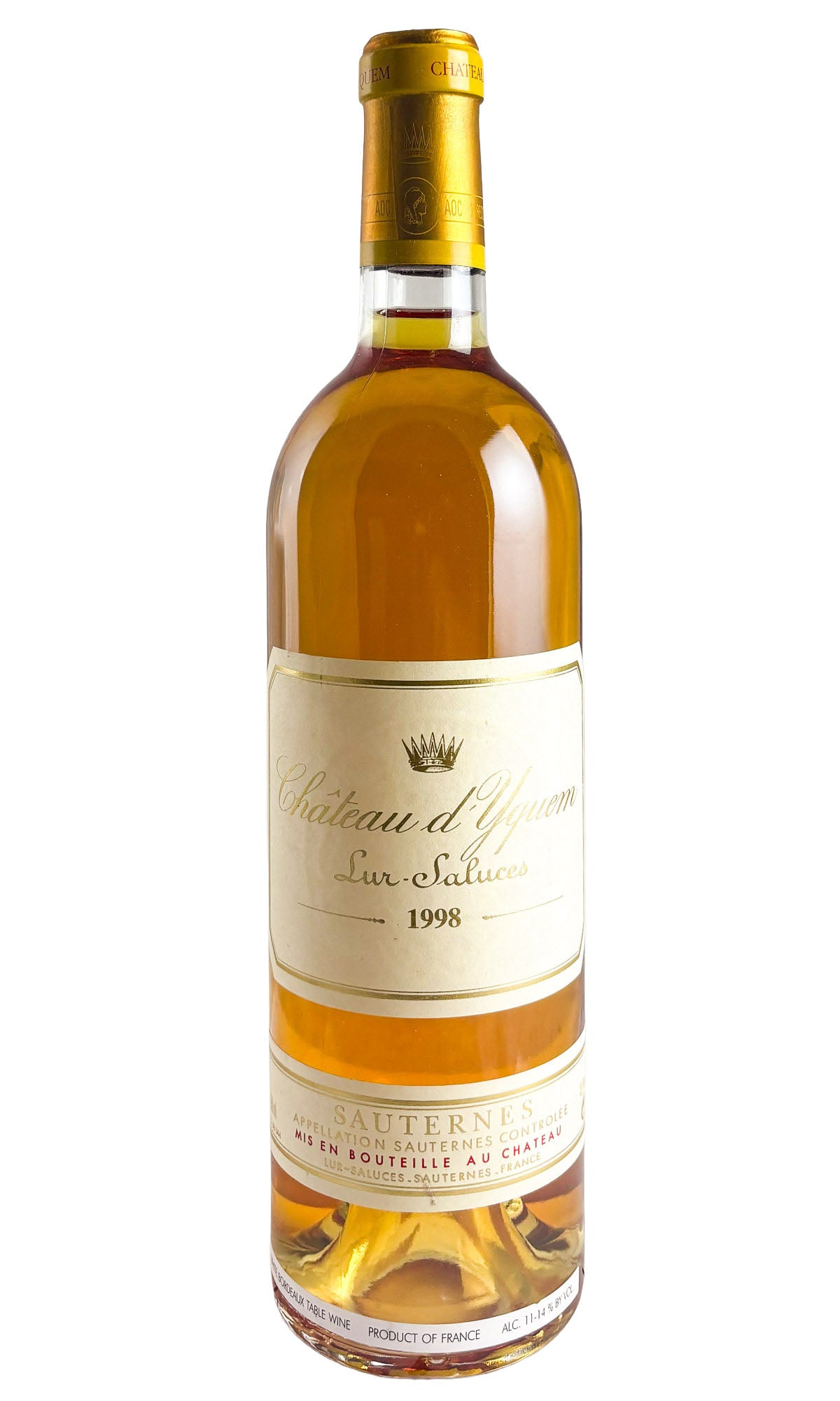 Chateau d'Yquem, Sauternes, 1998