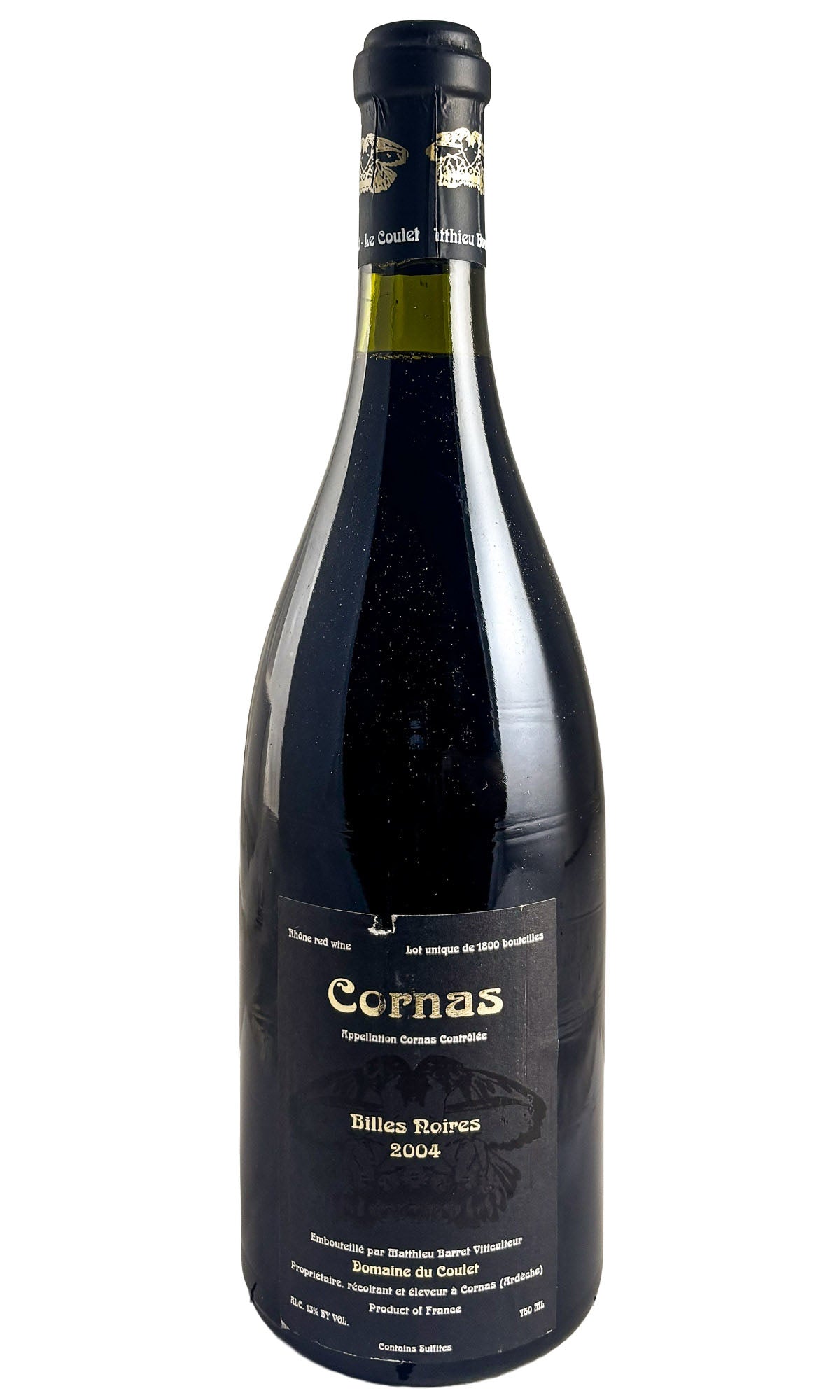 Matthieu Barret, Cornas Billes Noires, 2004