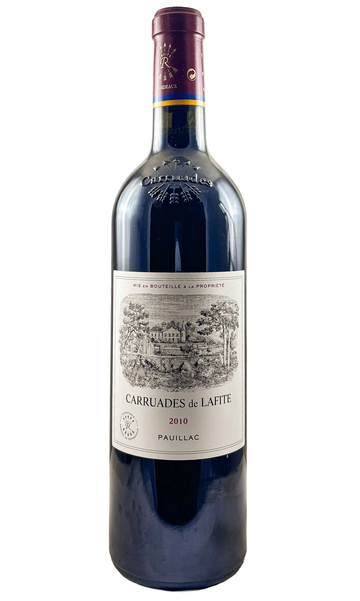 Bottle of Carruades de Lafite Rothschild, Pauillac, 2010 - Red Wine - Flatiron Wines & Spirits - New York
