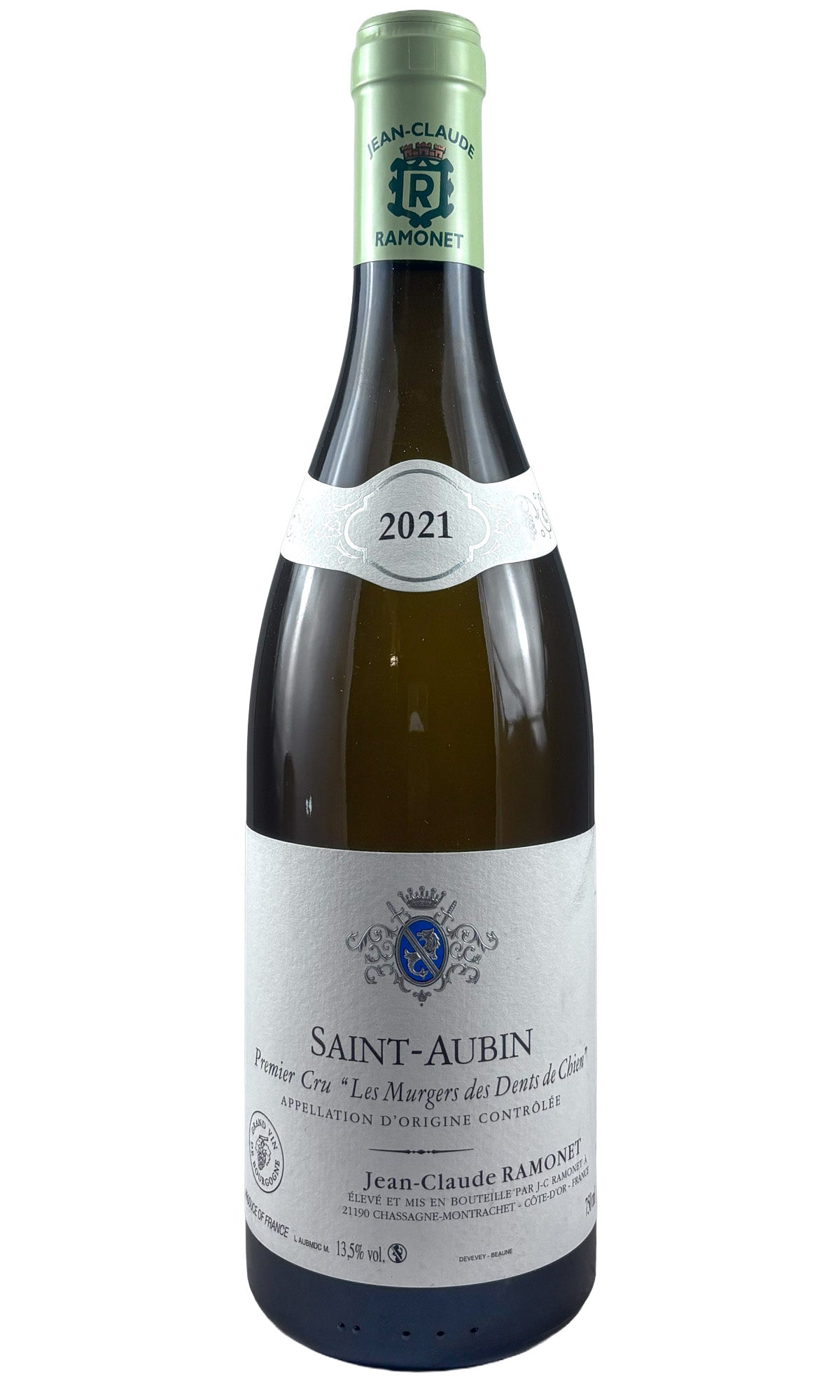 Bottle of Ramonet, Saint-Aubin 1er Cru "Les Murgers des Dents de Chien", 2021 - White Wine - Flatiron Wines & Spirits - New York