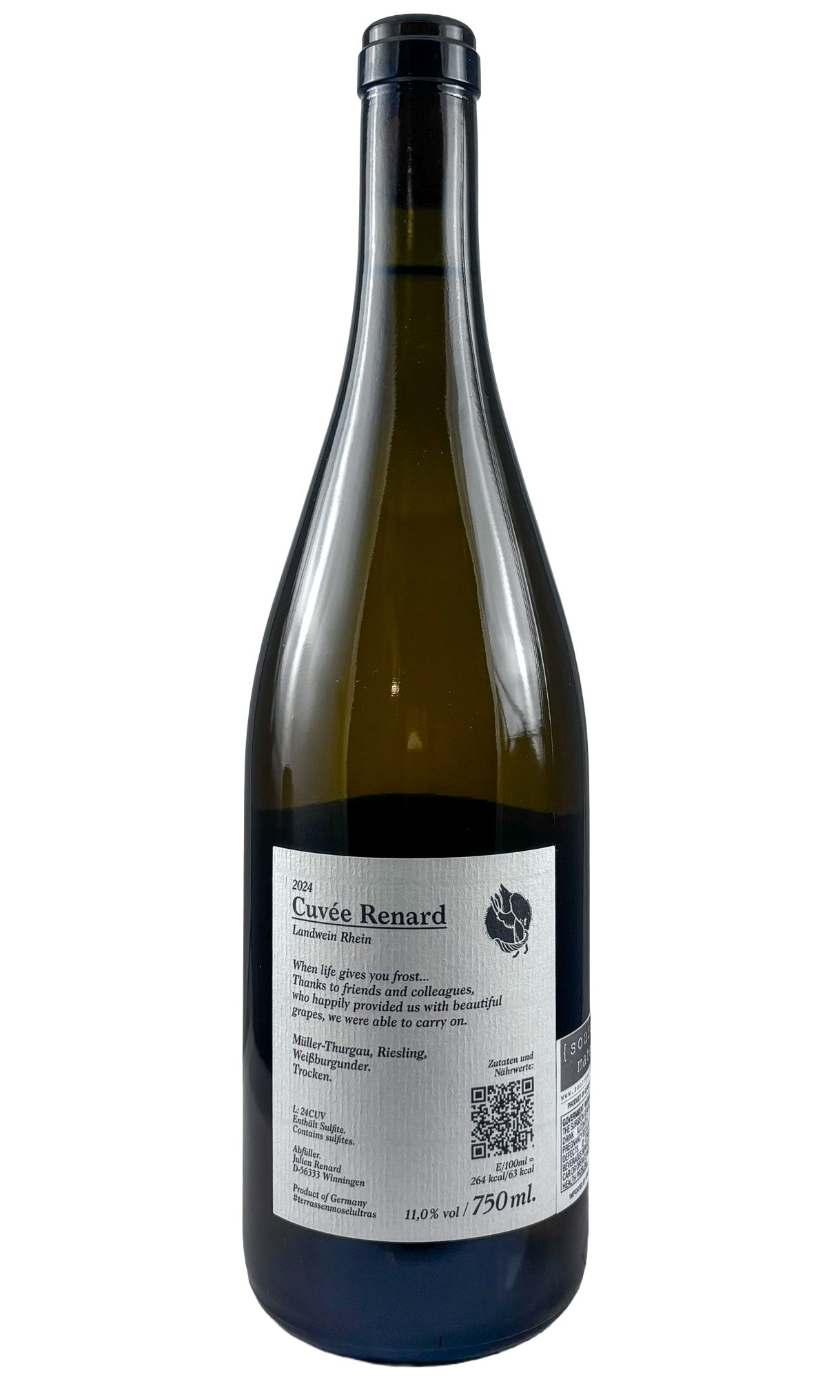 Bottle of Julien Renard, Mosel Cuvee Renard, 2024 - - Flatiron Wines & Spirits - New York