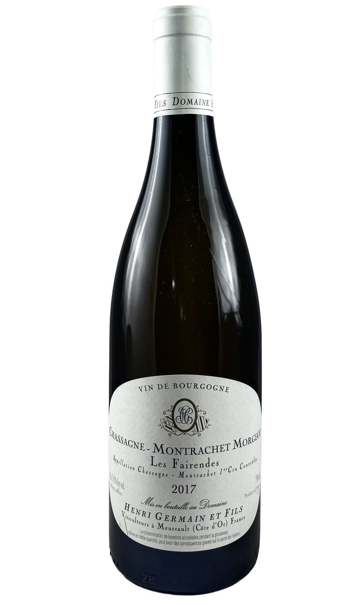 Henri Germain, Chassagne Montrachet Morgeot, Les Fairendes, 2017