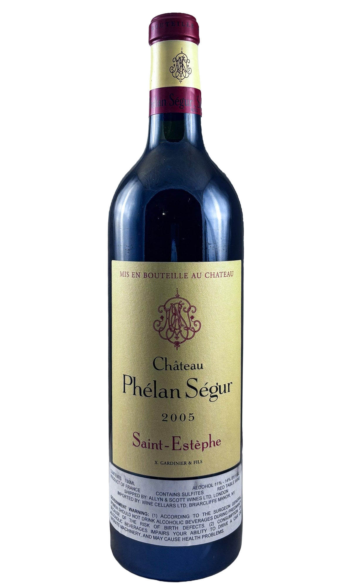 Chateau Phelan-Segur, St. Estephe, 2005
