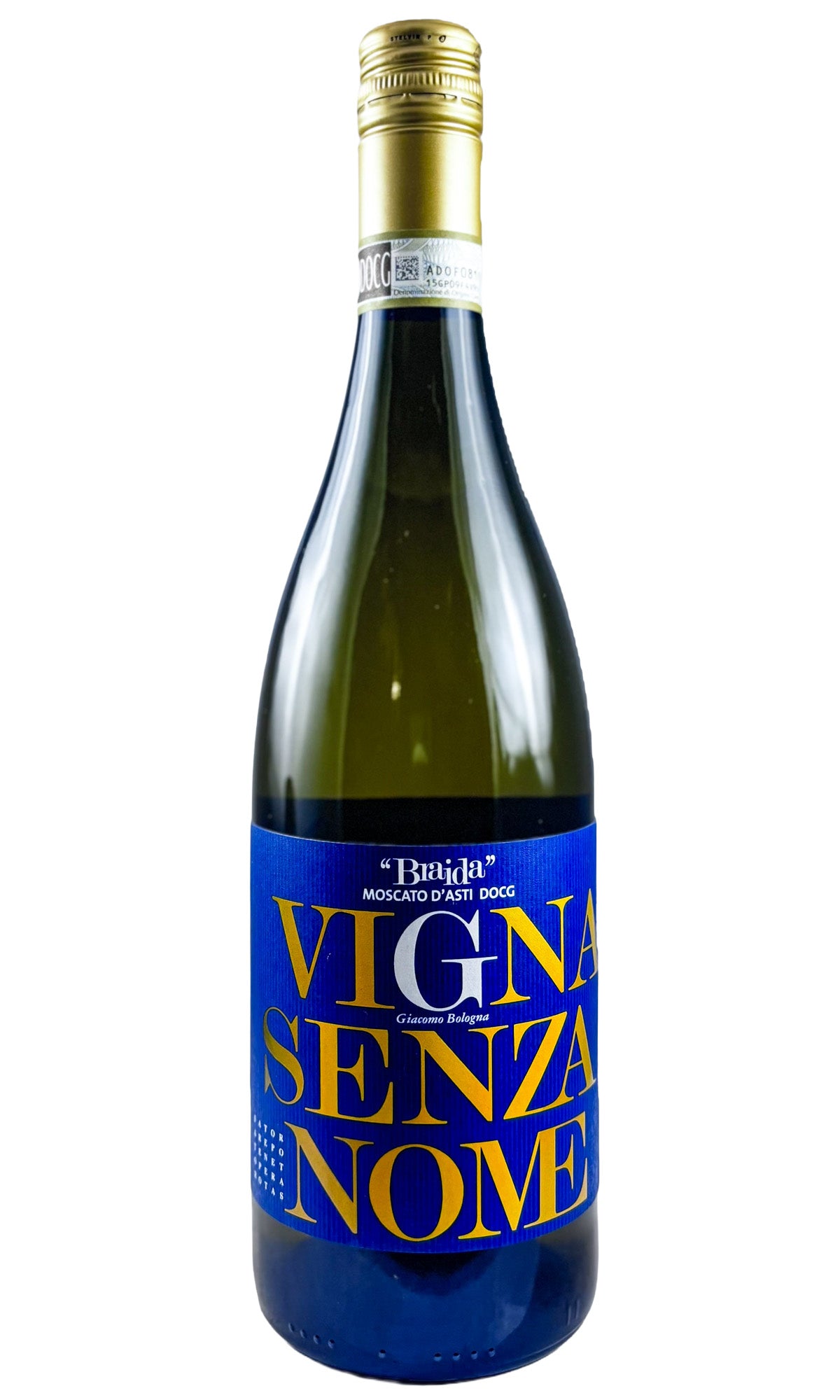 Bottle of Braida (Giacomo Bologna), Moscato d'Asti Vigna Senza Nome, 2024 - Dessert Wine - Flatiron Wines & Spirits - New York