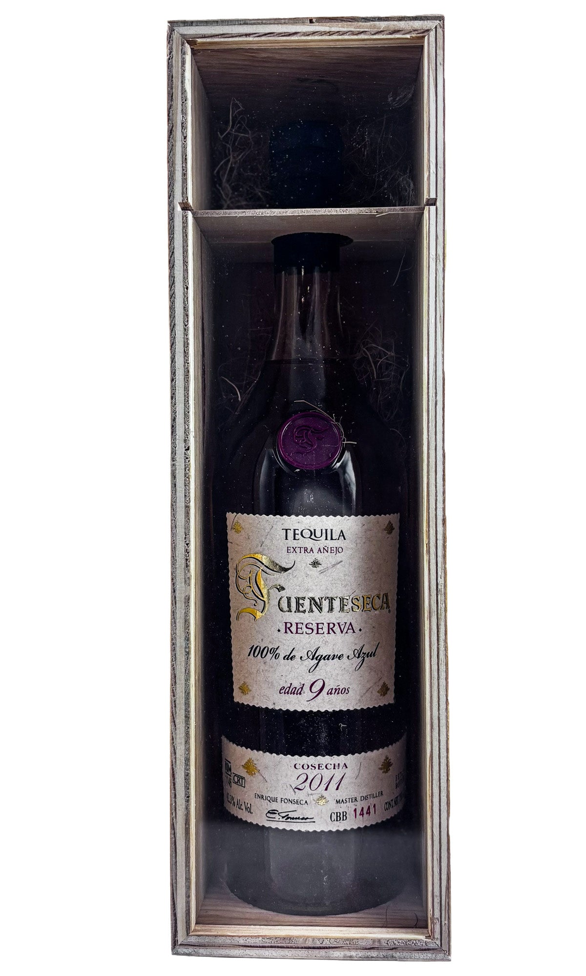 Bottle of Fuenteseca Tequila, 9 Year Old Extra Añejo Tequila - Spirit - Flatiron Wines & Spirits - New York