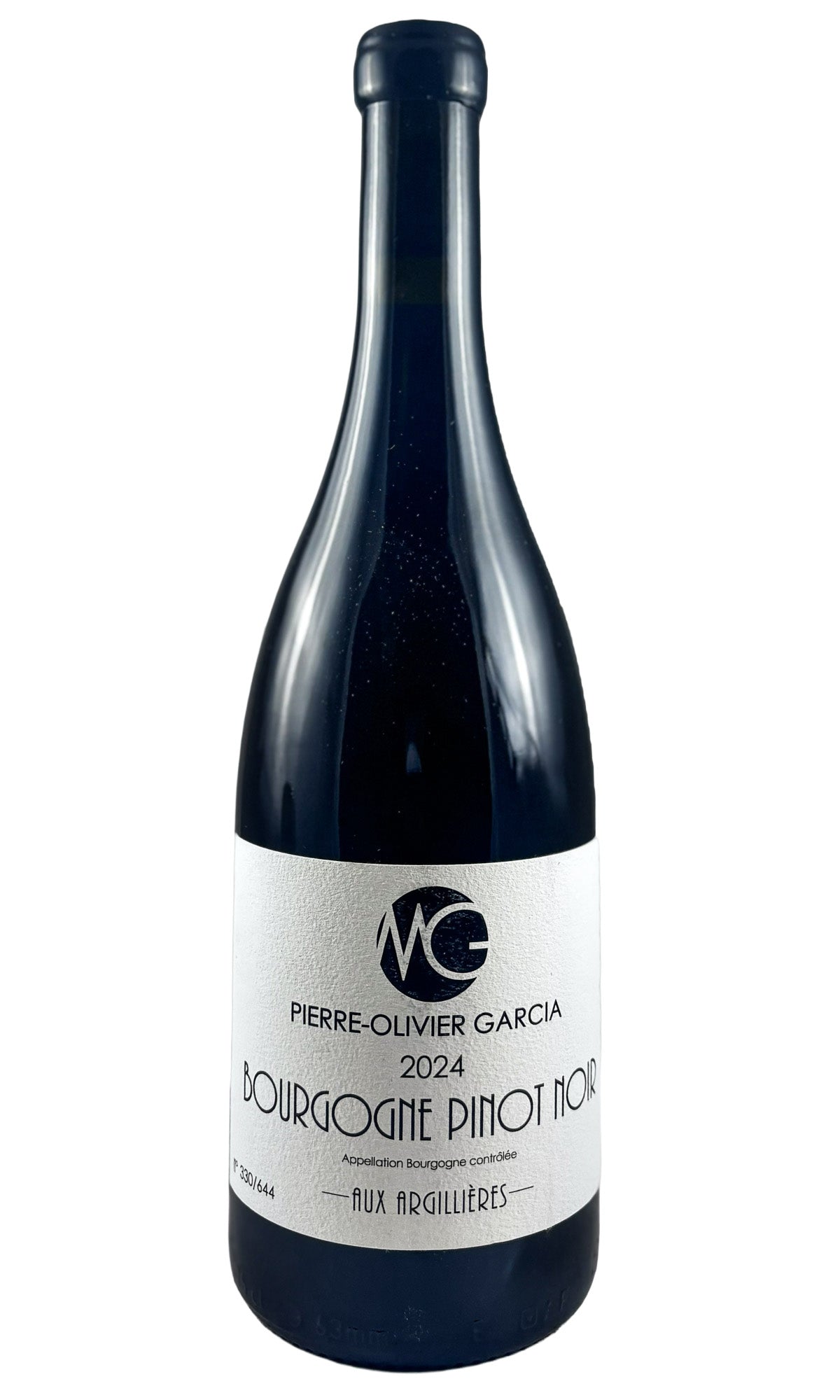 Bottle of Pierre-Olivier Garcia (Moron-Garcia), Pinot Noir "Aux Argillieres", 2024 - Red Wine - Flatiron Wines & Spirits - New York