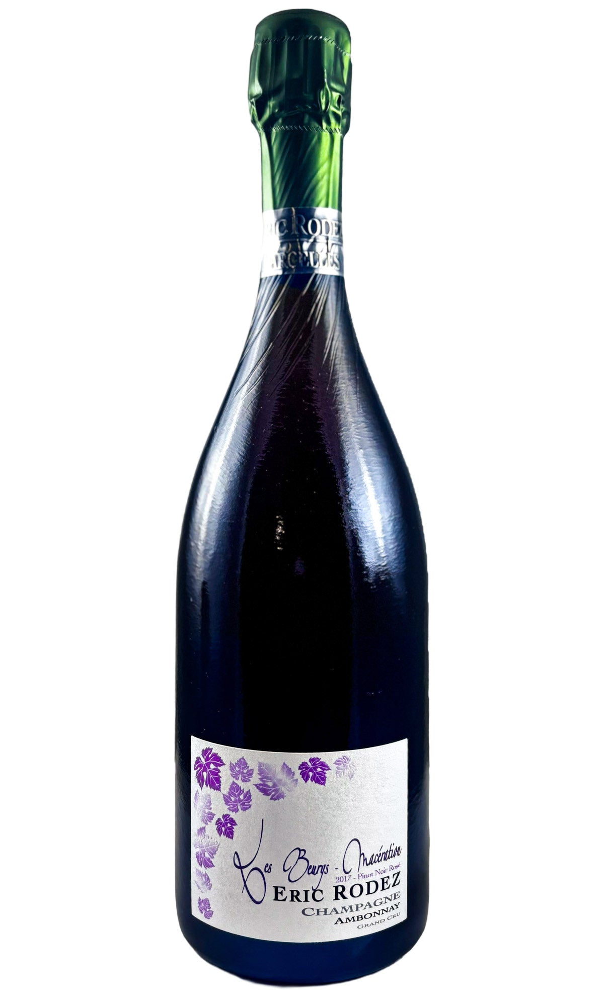 Bottle of Eric Rodez, Champagne Grand Cru Ambonnay Brut Rose de Maceration Les Beurys, 2017 - Sparkling Wine - Flatiron Wines & Spirits - New York