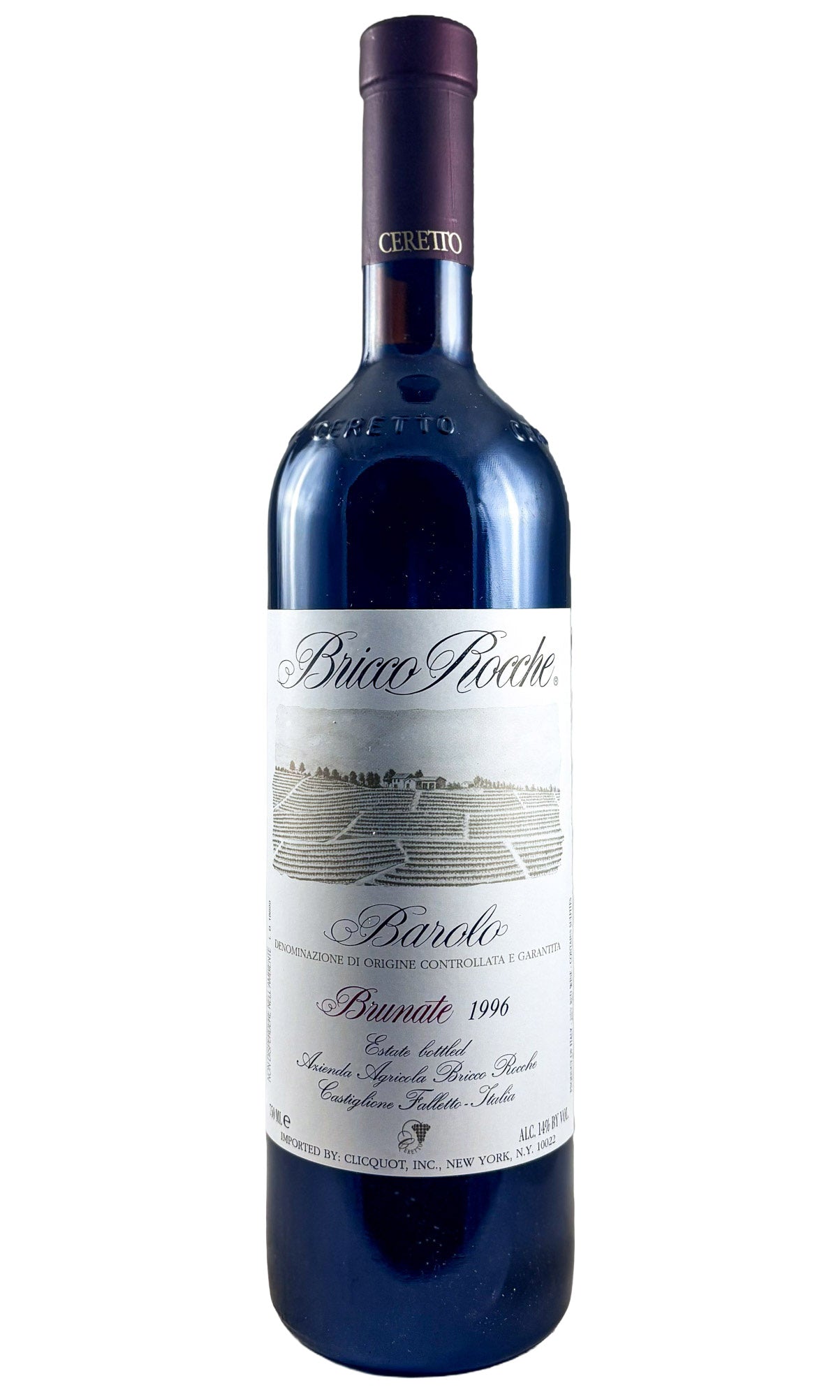 Bottle of Ceretto, Barolo Brunate, 1996 - Red Wine - Flatiron Wines & Spirits - New York