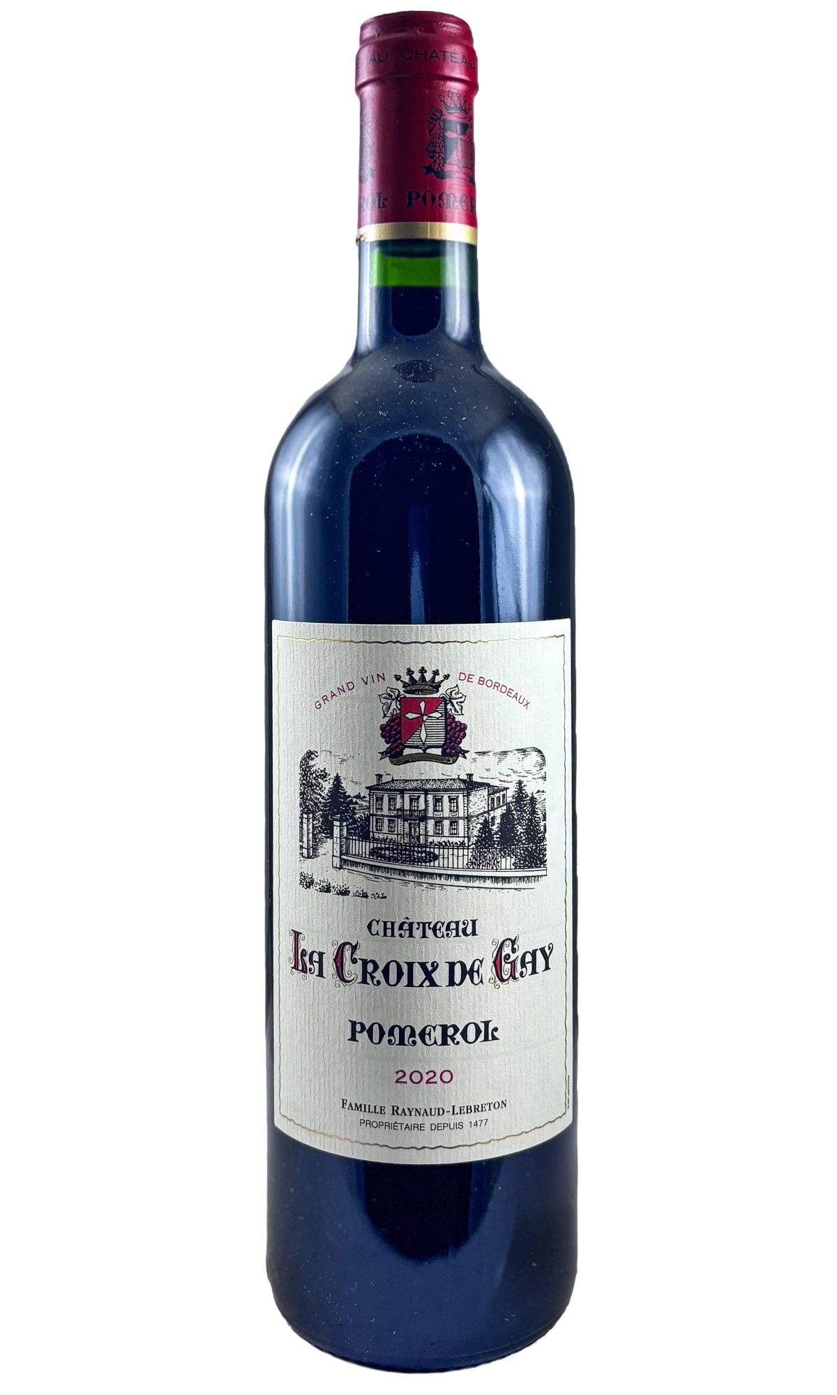 Bottle of Chateau La Croix de Gay, Pomerol, 2020 - Red Wine - Flatiron Wines & Spirits - New York