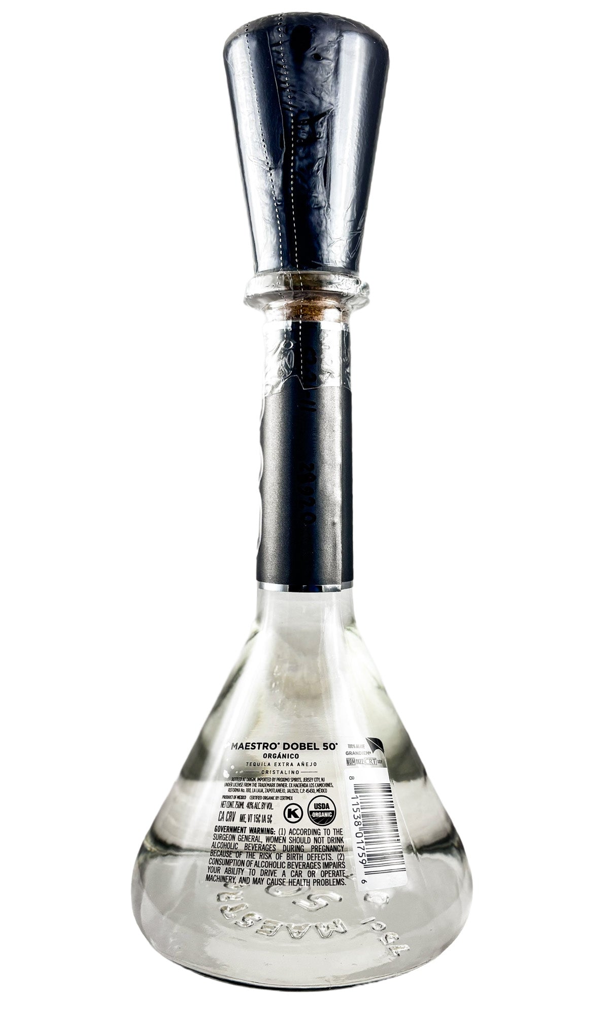 Bottle of Maestro Dobel, 50 Cristalino Extra Añejo Tequila, NV - Spirit - Flatiron Wines & Spirits - New York