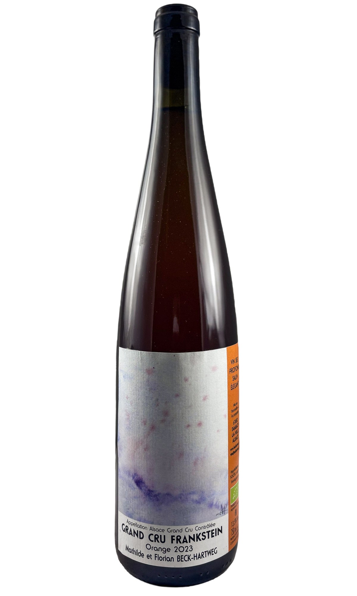 Bottle of Florian & Mathilde Beck-Hartweg, Grand Cru Frankenstein Orange, 2023 - Orange Wine - Flatiron Wines & Spirits - New York