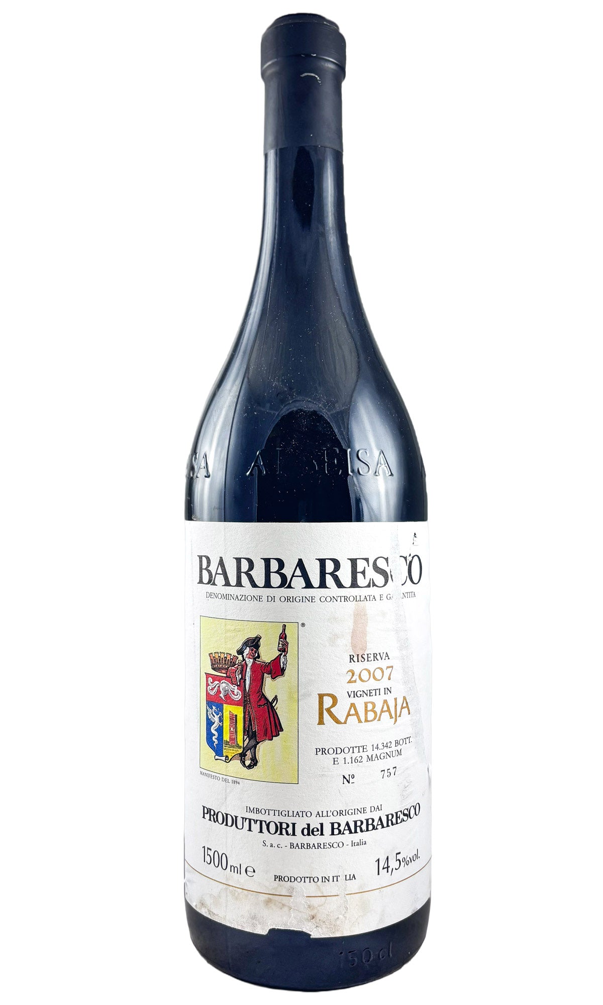 Produttori del Barbaresco, Barbaresco Rabaja, 2007 1.5L