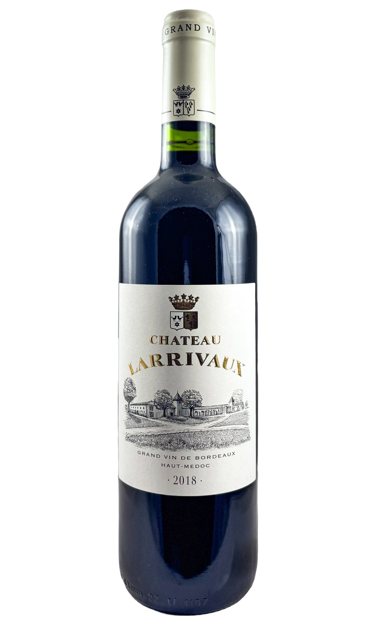 Bottle of Chateau Larrivaux, Haut Medoc, 2018 - Red Wine - Flatiron Wines & Spirits - New York