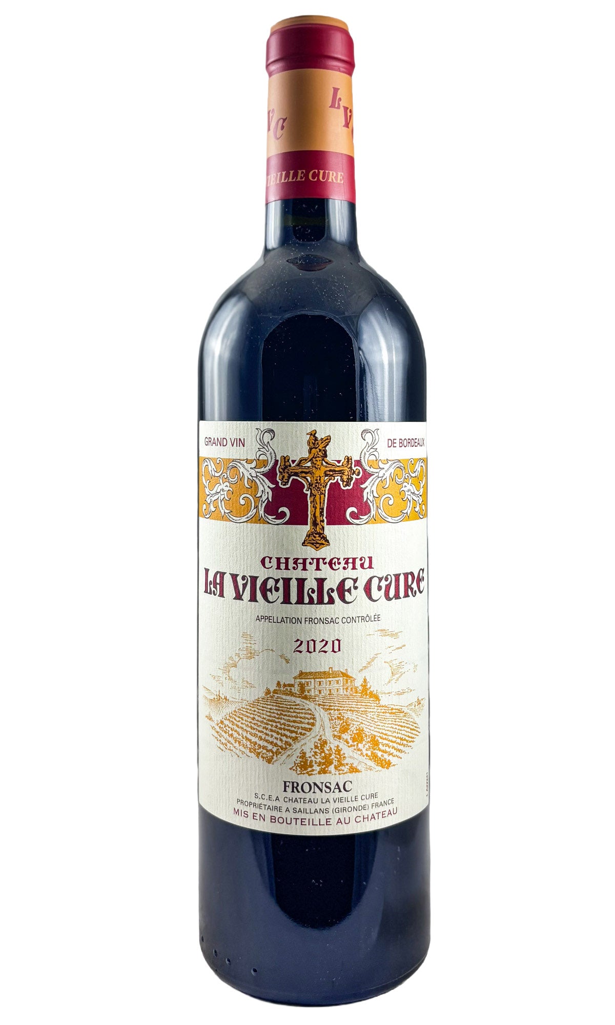 Bottle of Chateau la Vieille Cure, Fronsac, 2020 - Red Wine - Flatiron Wines & Spirits - New York