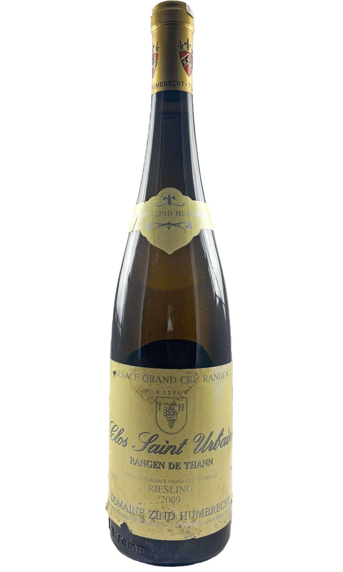 Zind-Humbrecht, Riesling Rangen den Thann Clos Saint Urbain Alsace Grand Cru, 2009