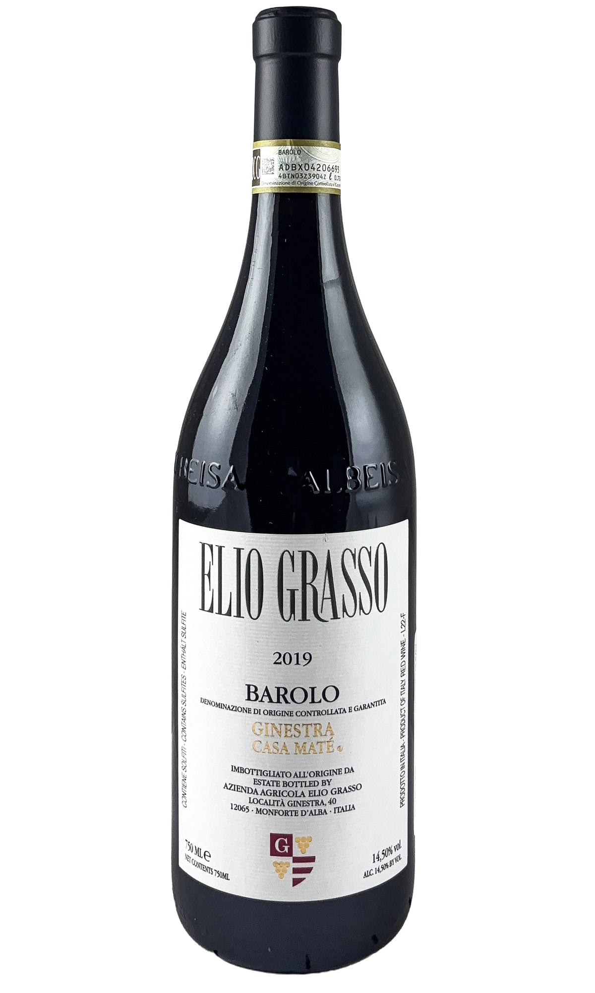 Elio Grasso, Barolo Ginestra Casa Mate, 2019