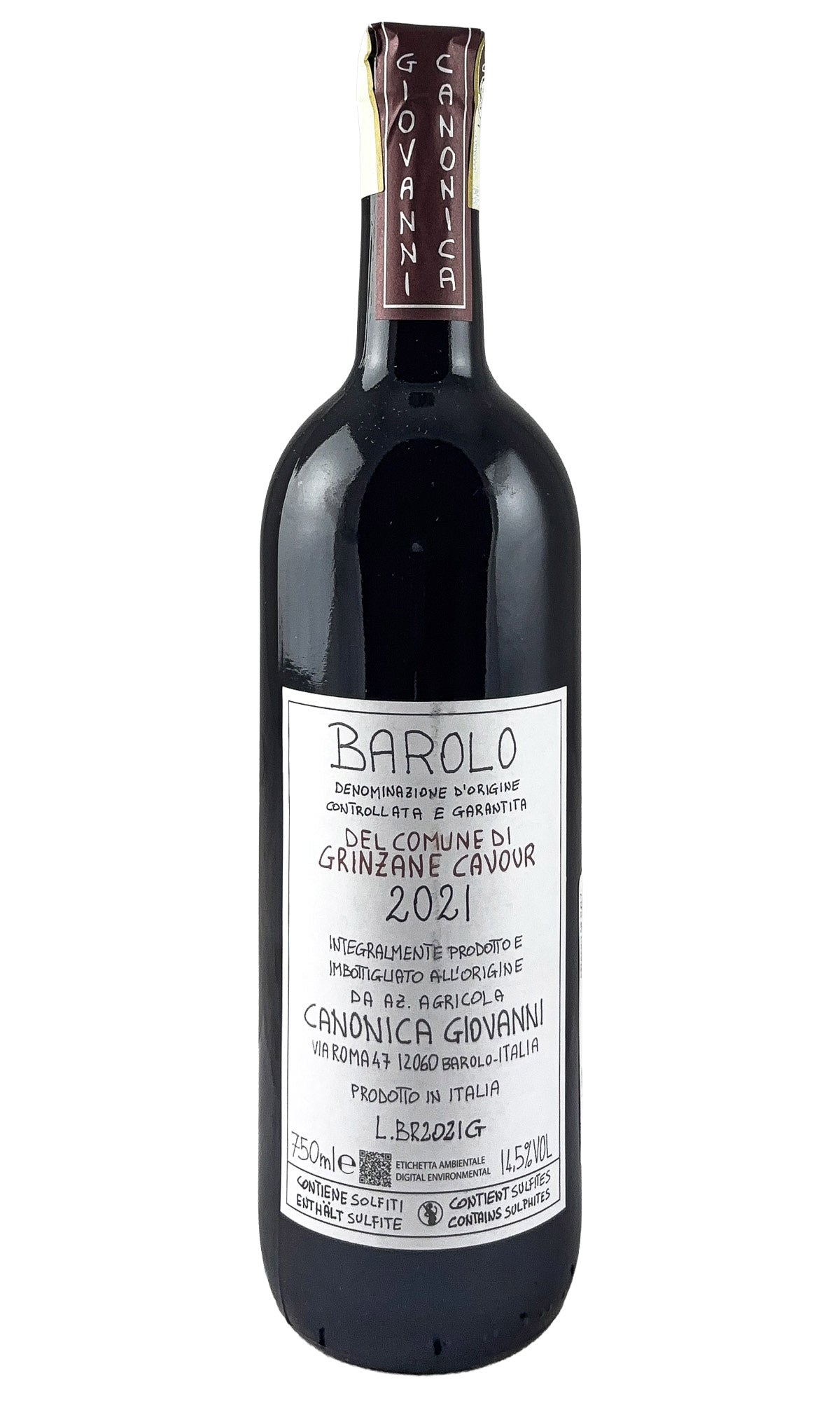 Giovanni Canonica, Barolo Grinzane Cavour, 2021