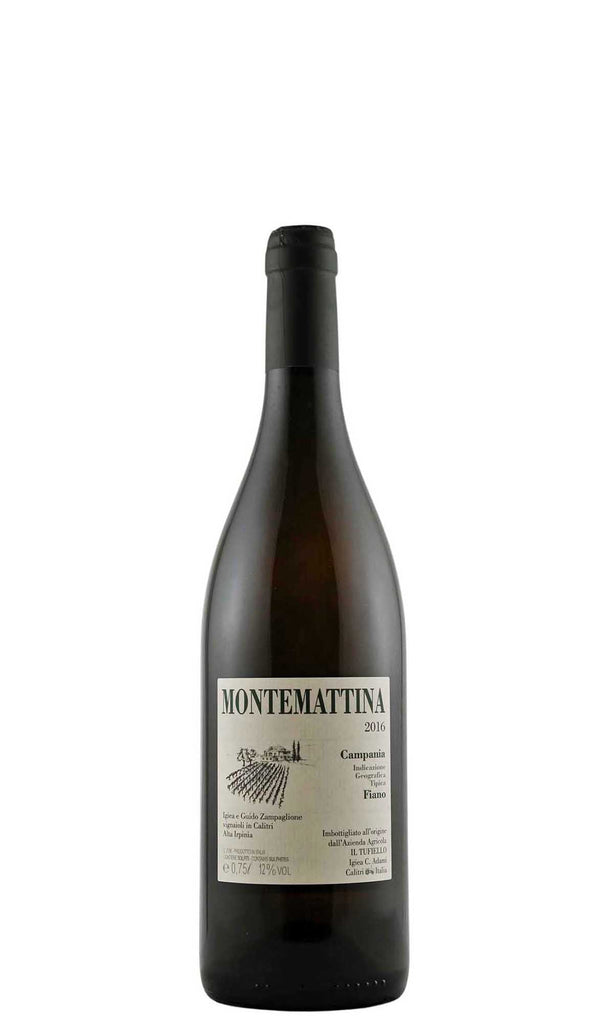 Bottle of Il Tufiello, Montemattina, 2016 - Orange Wine - Flatiron Wines & Spirits - New York