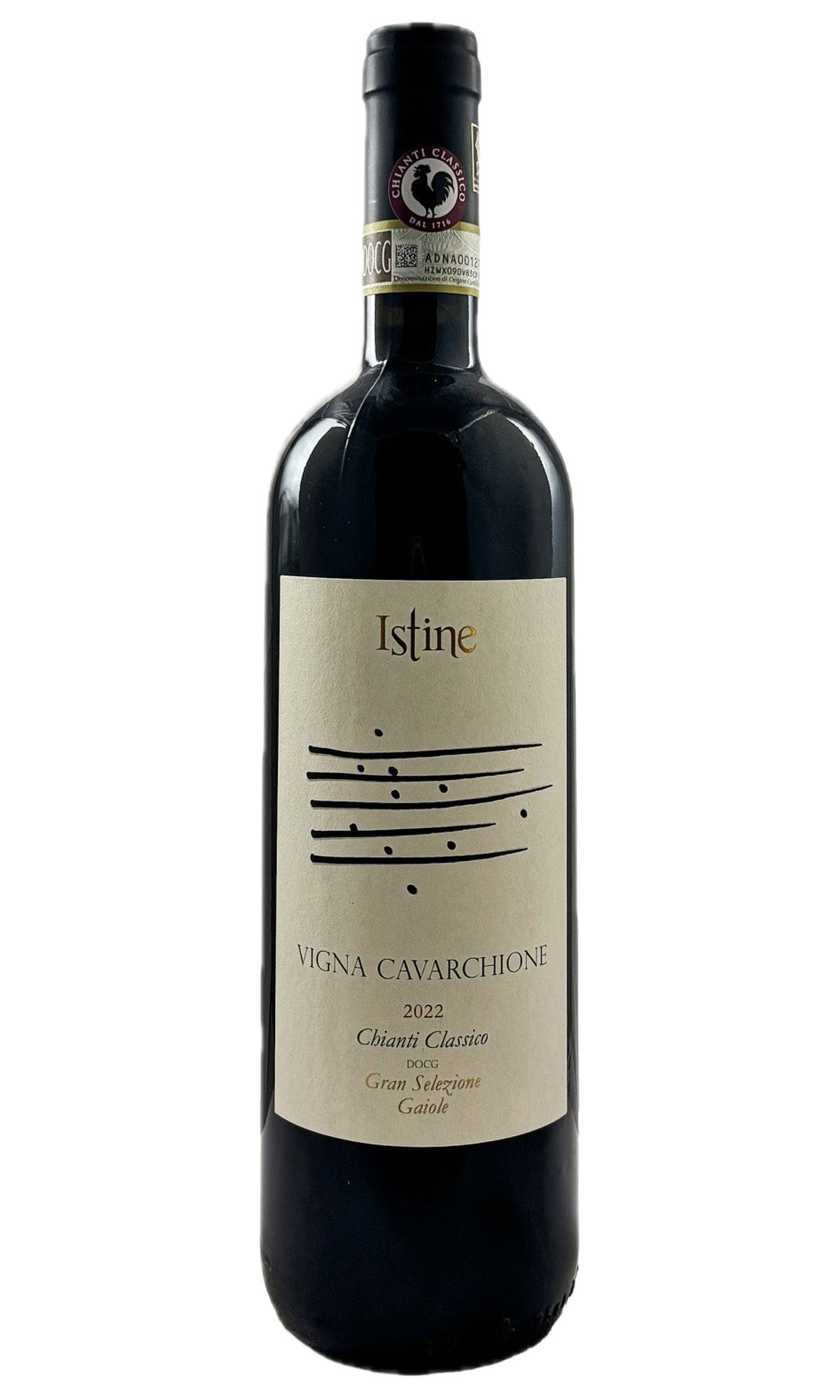 Bottle of Istine, Chianti Classico Gran Selezione 'Cavarchione', 2022 - Red Wine - Flatiron Wines & Spirits - New York